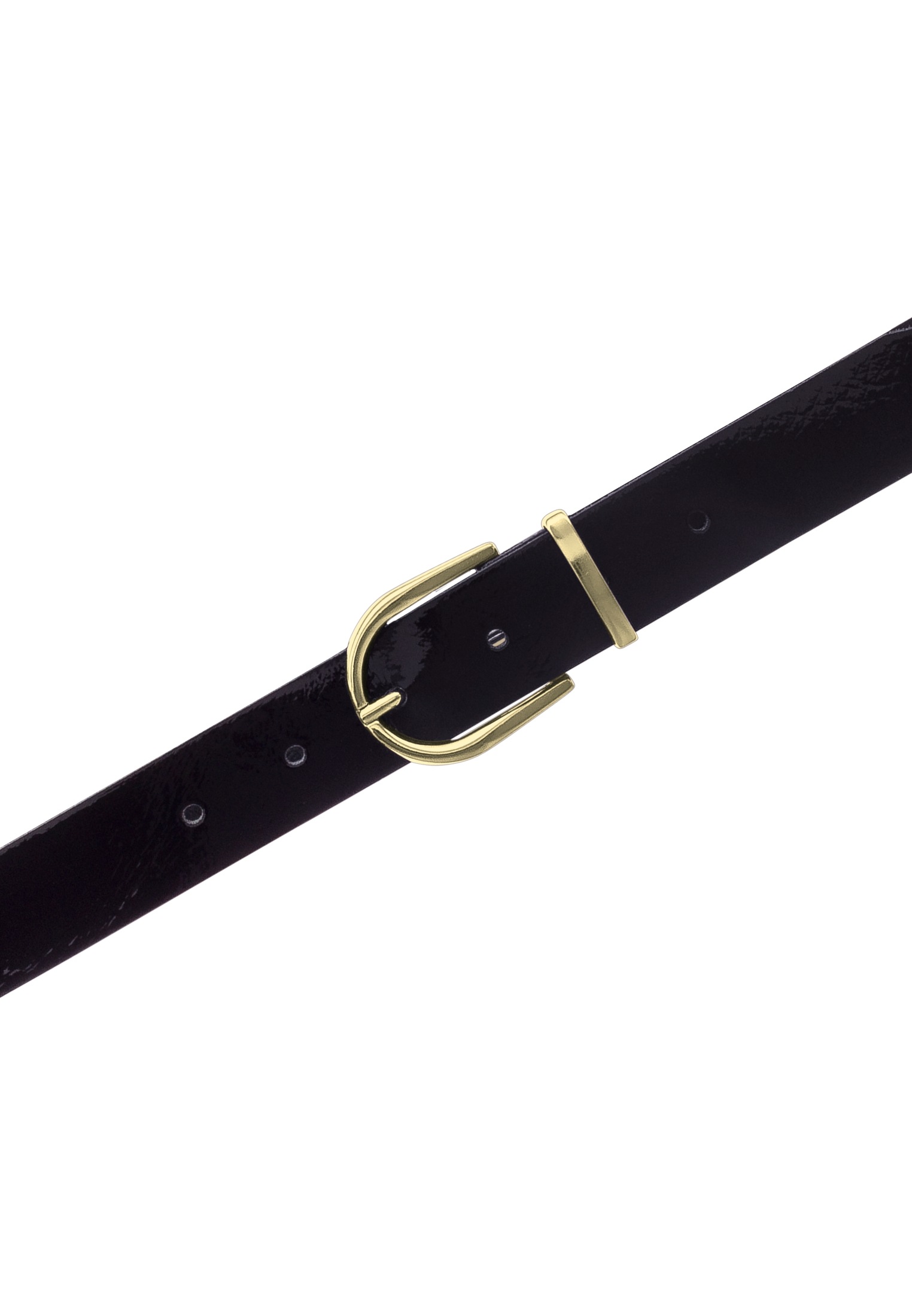 Tamaris Ledergürtel 3 cm breit, klassische Dornschnalle in glänzendem Goldt günstig online kaufen