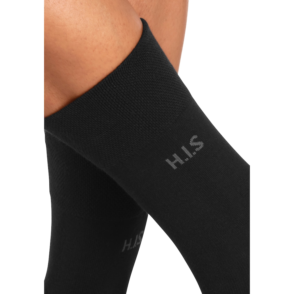 H.I.S Socken (Packung 12 Paar) ohne einschneidendes Gummi