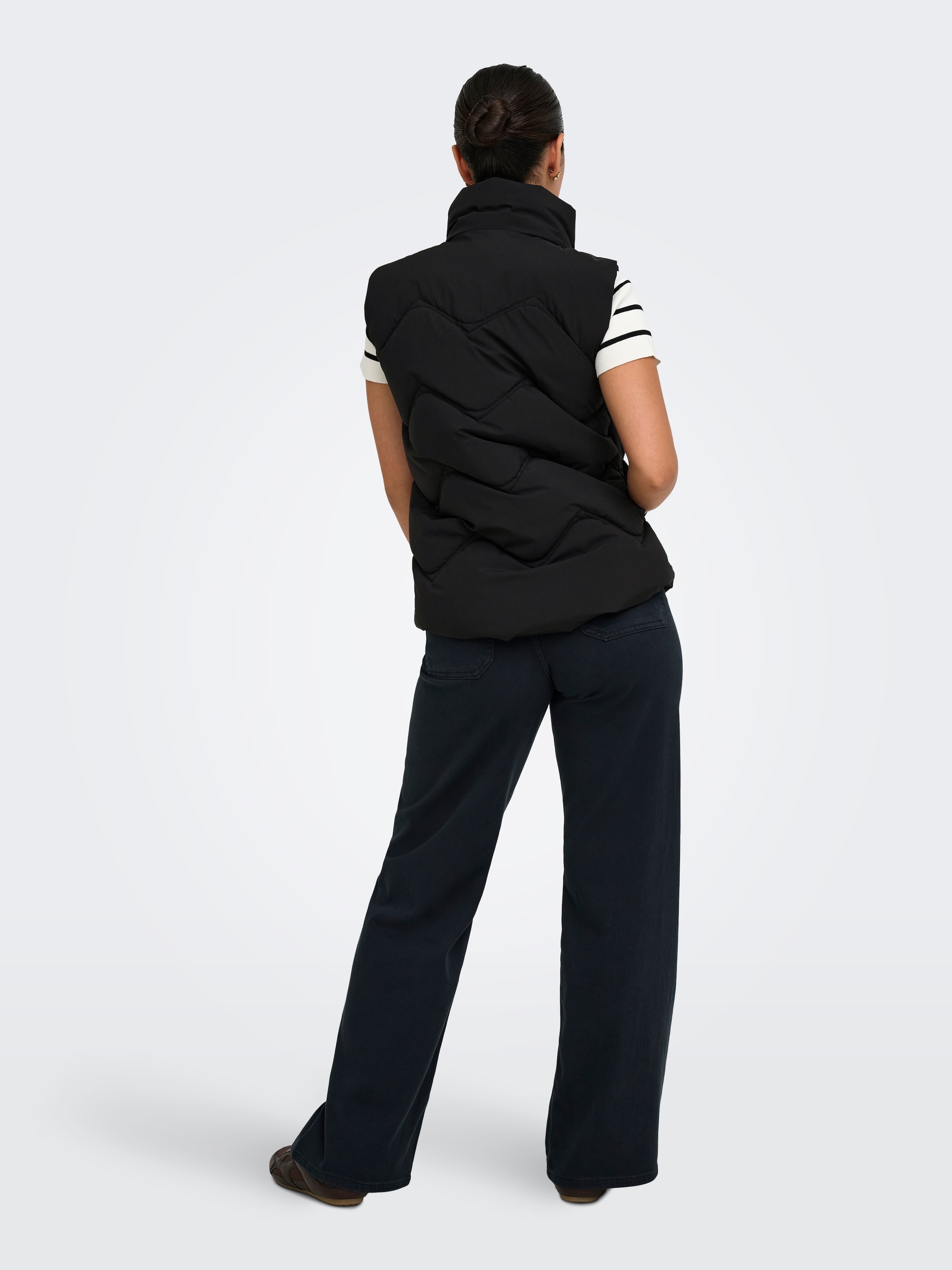 JDY Steppweste »JDYPOWER SHORT WAISTCOAT OTW HAB« Kunstfaser