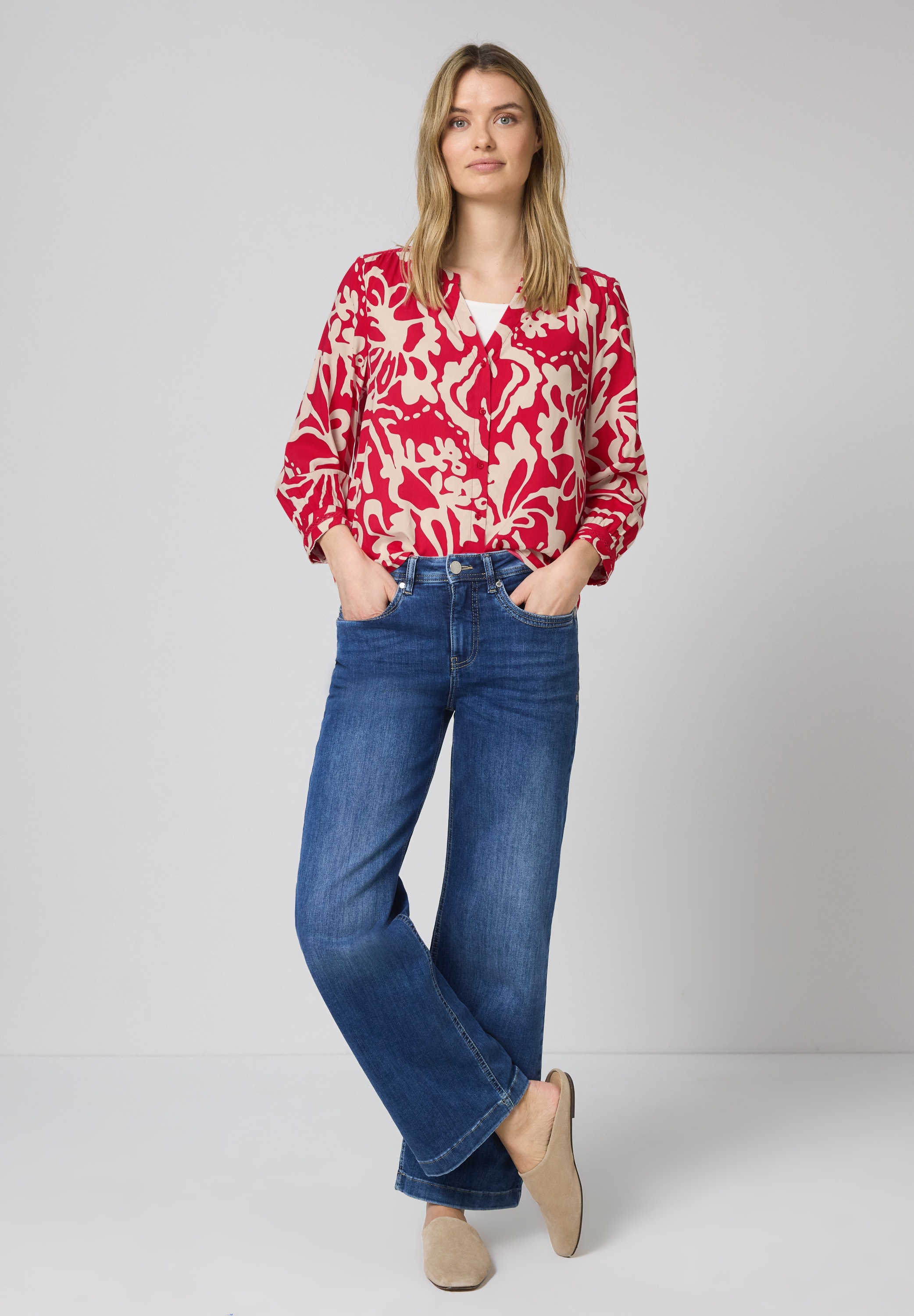 STREET ONE Tunika mit 3/4 Ärmeln