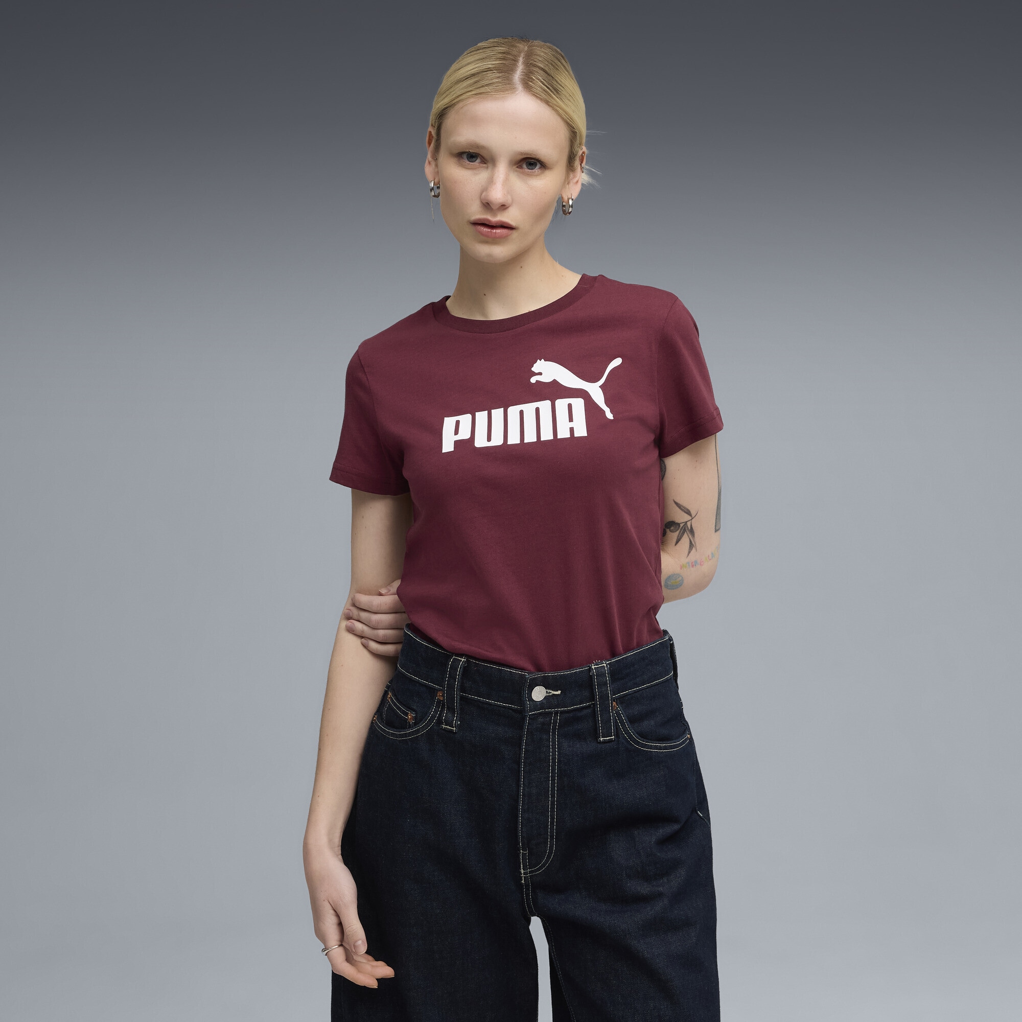 PUMA T-Shirt »ESS No. 1 Logo T-Shirt Damen«