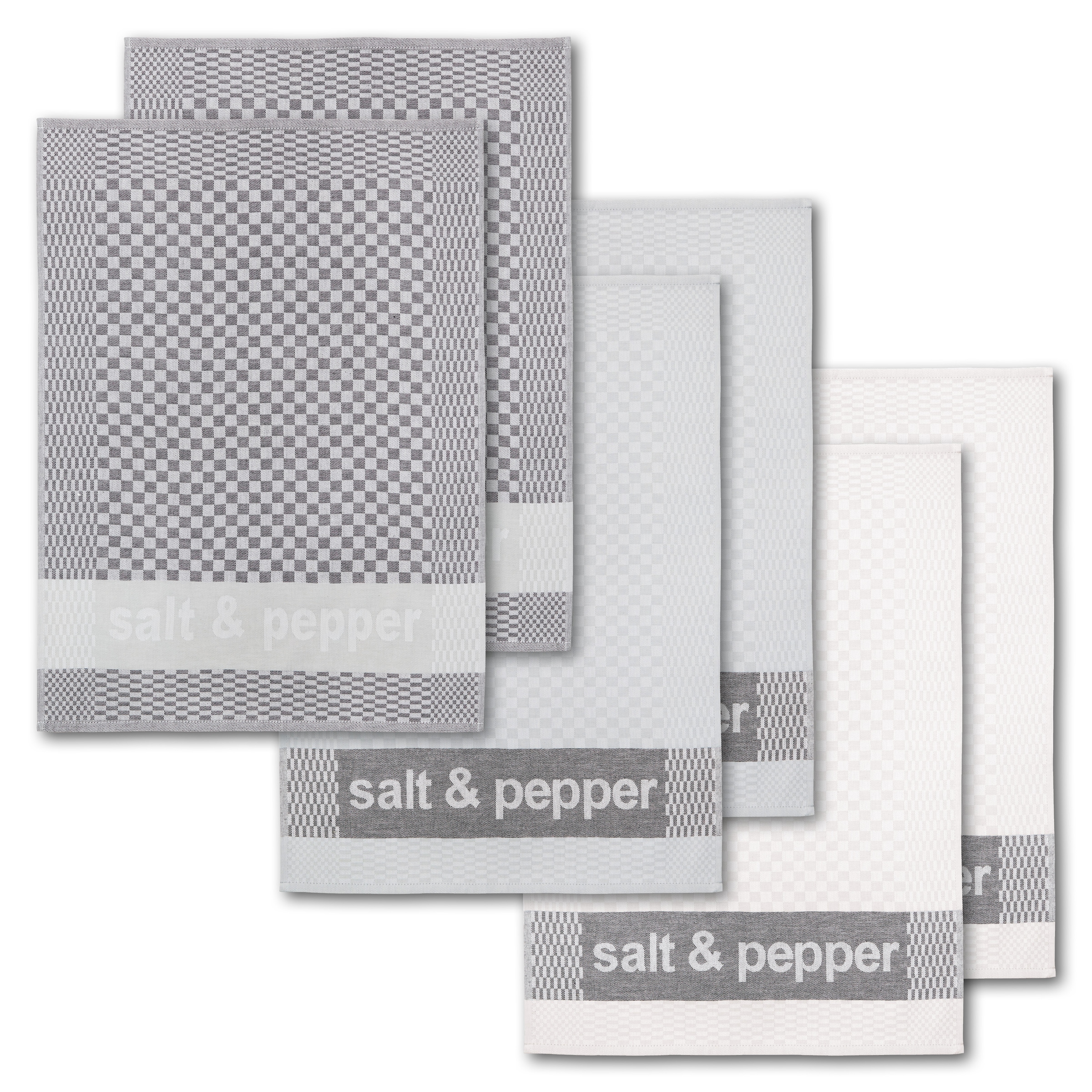 Dyckhoff Geschirrtuch "Salt & Pepper, Maße je Tuch ca. 50x70 cm" mit drei v günstig online kaufen