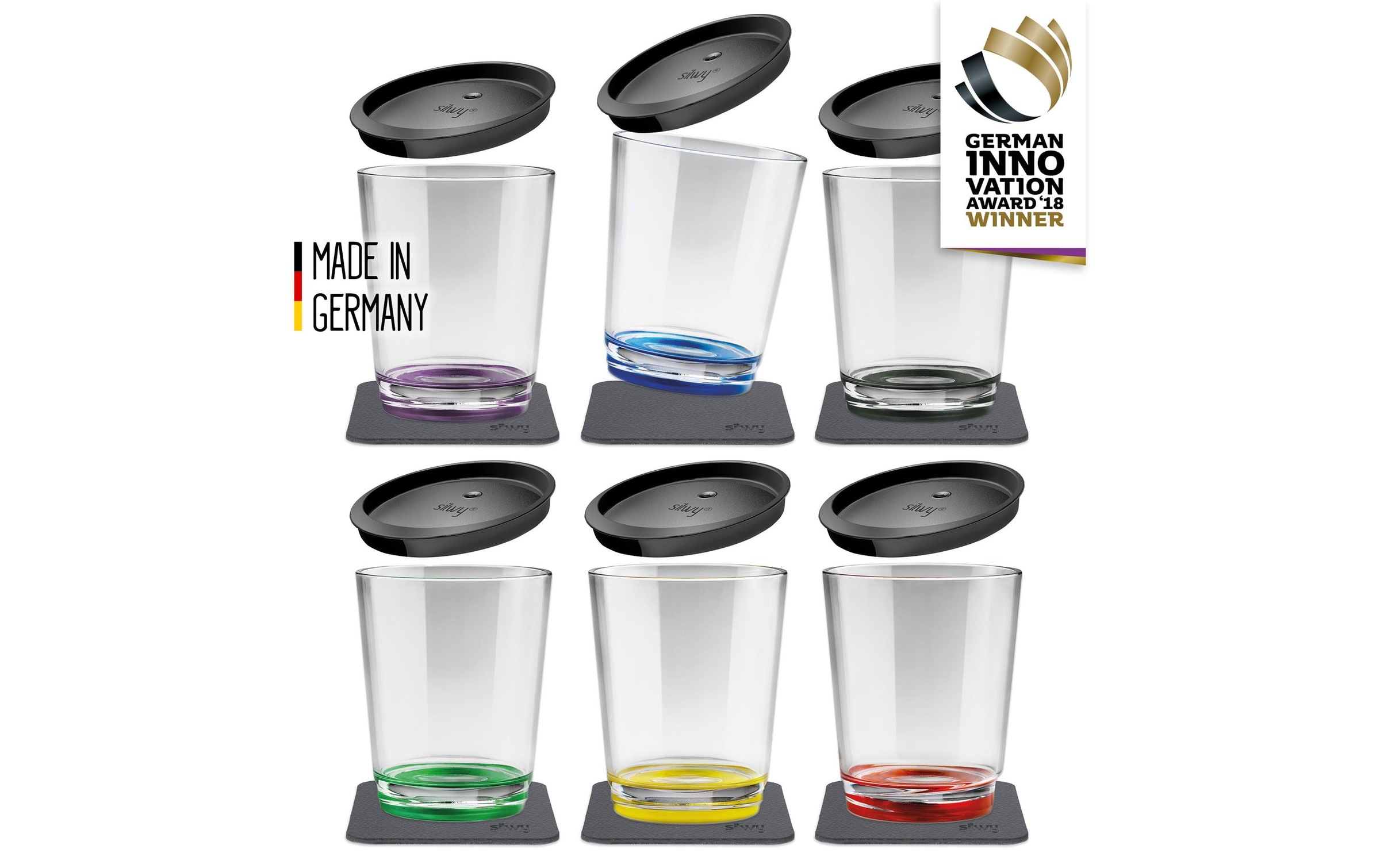 silwy MAGNETIC SYSTEM Becher »6er-Set«
