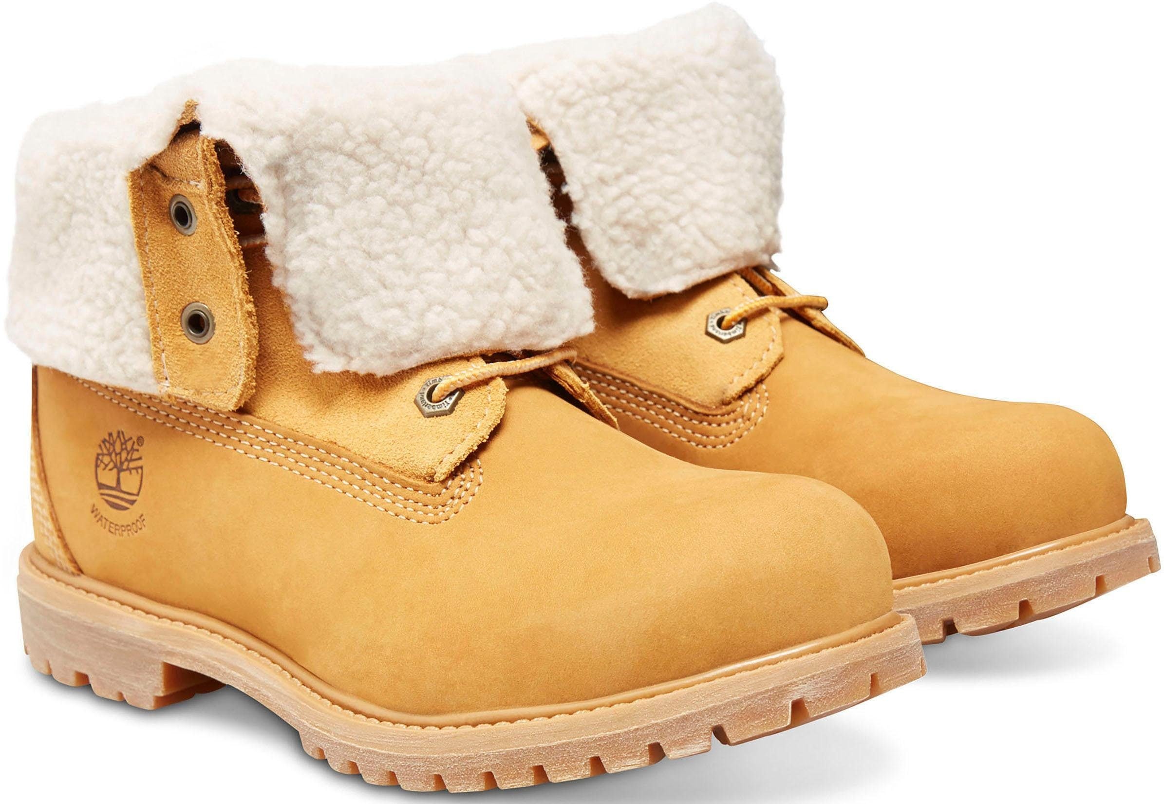 Timberland Winterboots »TIMBERLAND AUTHENTICMID WARM LINED WATERPROOF BOOT«, Snowboots, Winterstiefel, Winterschuhe, wasserdicht und gefüttert