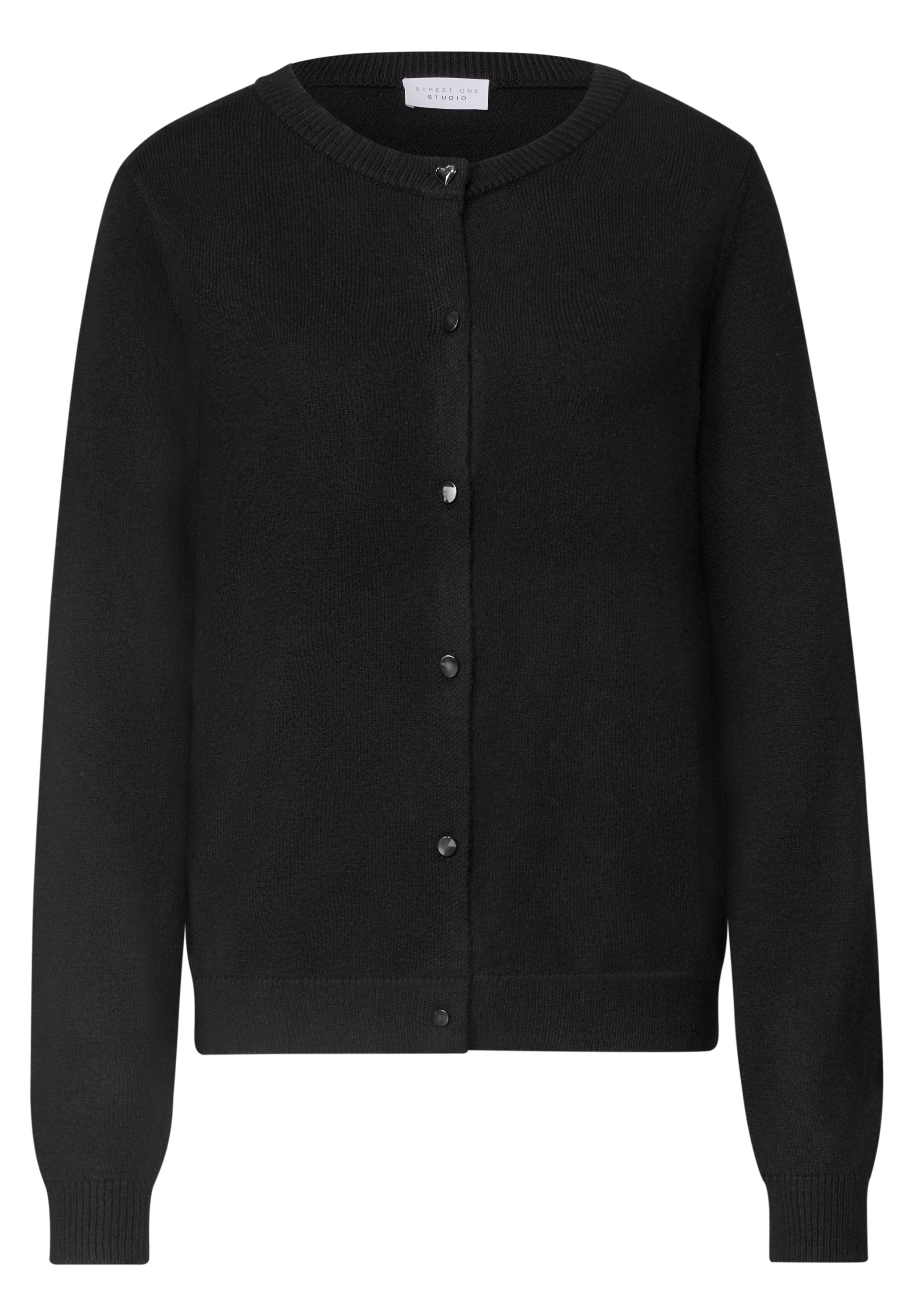 STREET ONE STUDIO Cardigan mit Rundhalsausschnitt