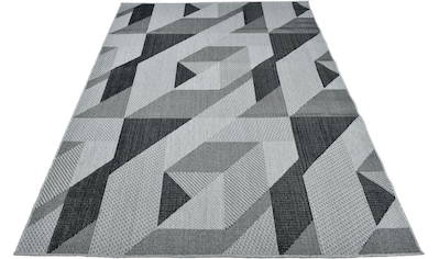 Home affaire Teppich »Borfin«, rechteckig, 7 mm Höhe, mit geometrischem Muster,... kaufen