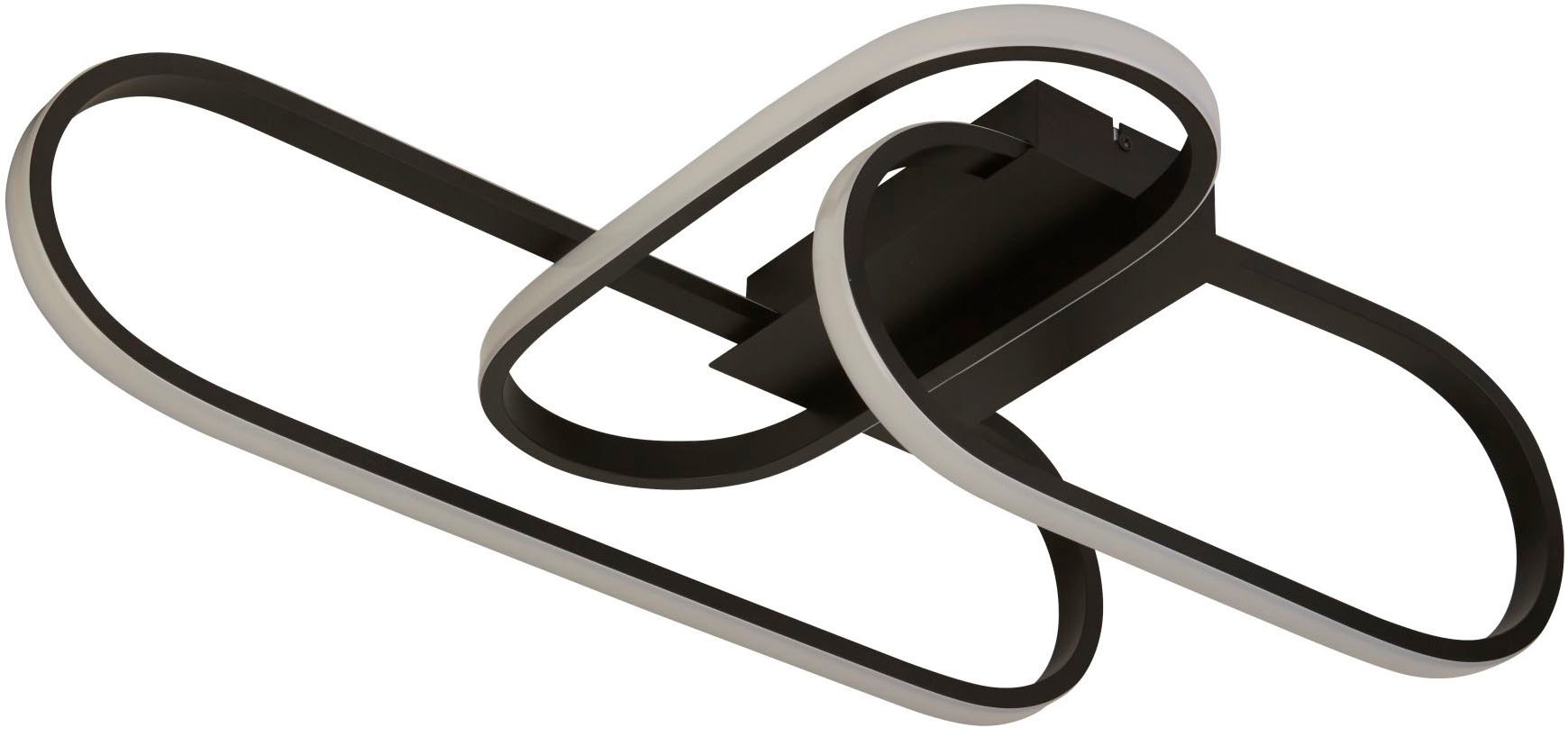 Searchlight LED Deckenleuchte »Deckenleuchte Clip, 1-flammig«, 1 flammig, Leuchtmittel LED-Modul | LED fest integriert, Minimalistisches Ambiente