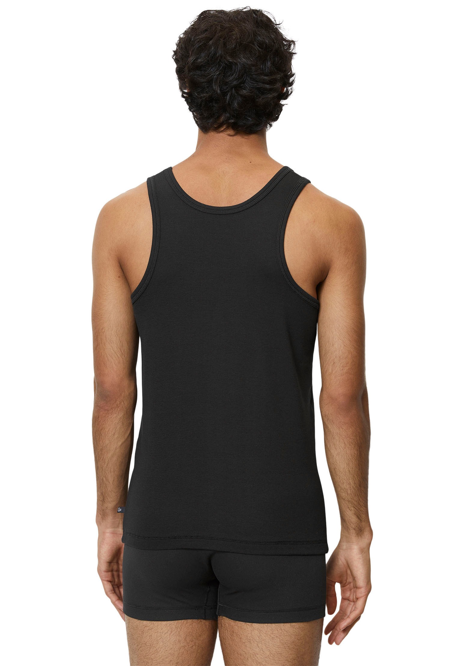 Thumbnail - Marc OPolo Tanktop "Iconic Rib" 2er Pack, mit körpernahem Schnitt