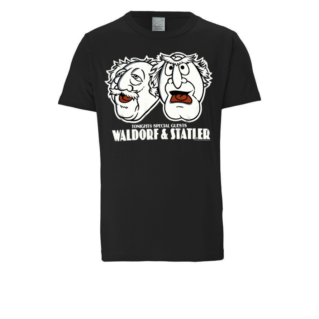 LOGOSHIRT T-Shirt »Statler und Waldorf - Muppet Show«