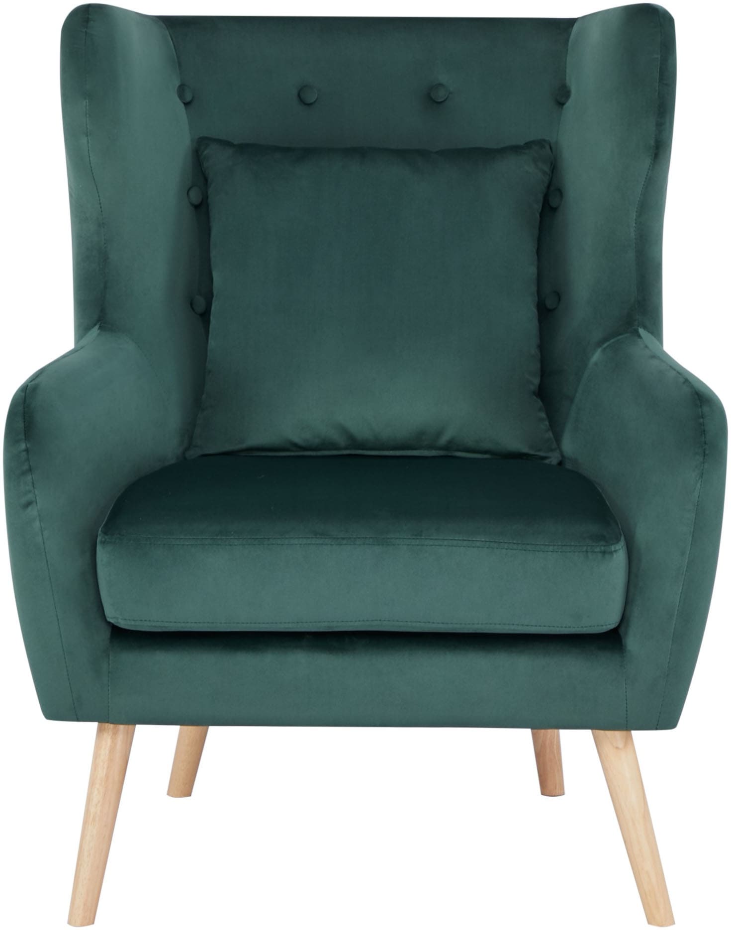 Home affaire "Yamuna" mit Sitzpolsterung, Gestell und Füße aus Massivholz, günstig online kaufen