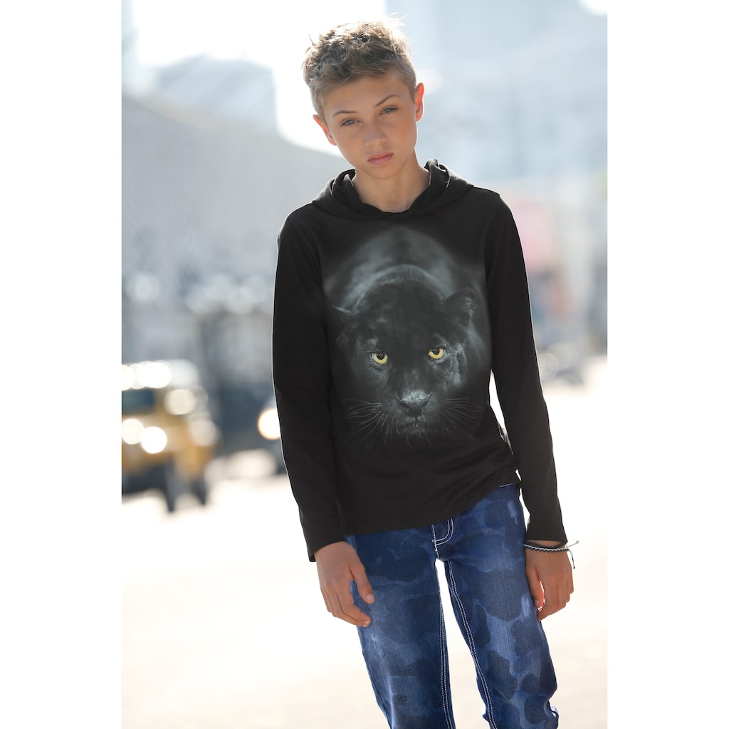 KIDSWORLD Kapuzenshirt »PANTHER«