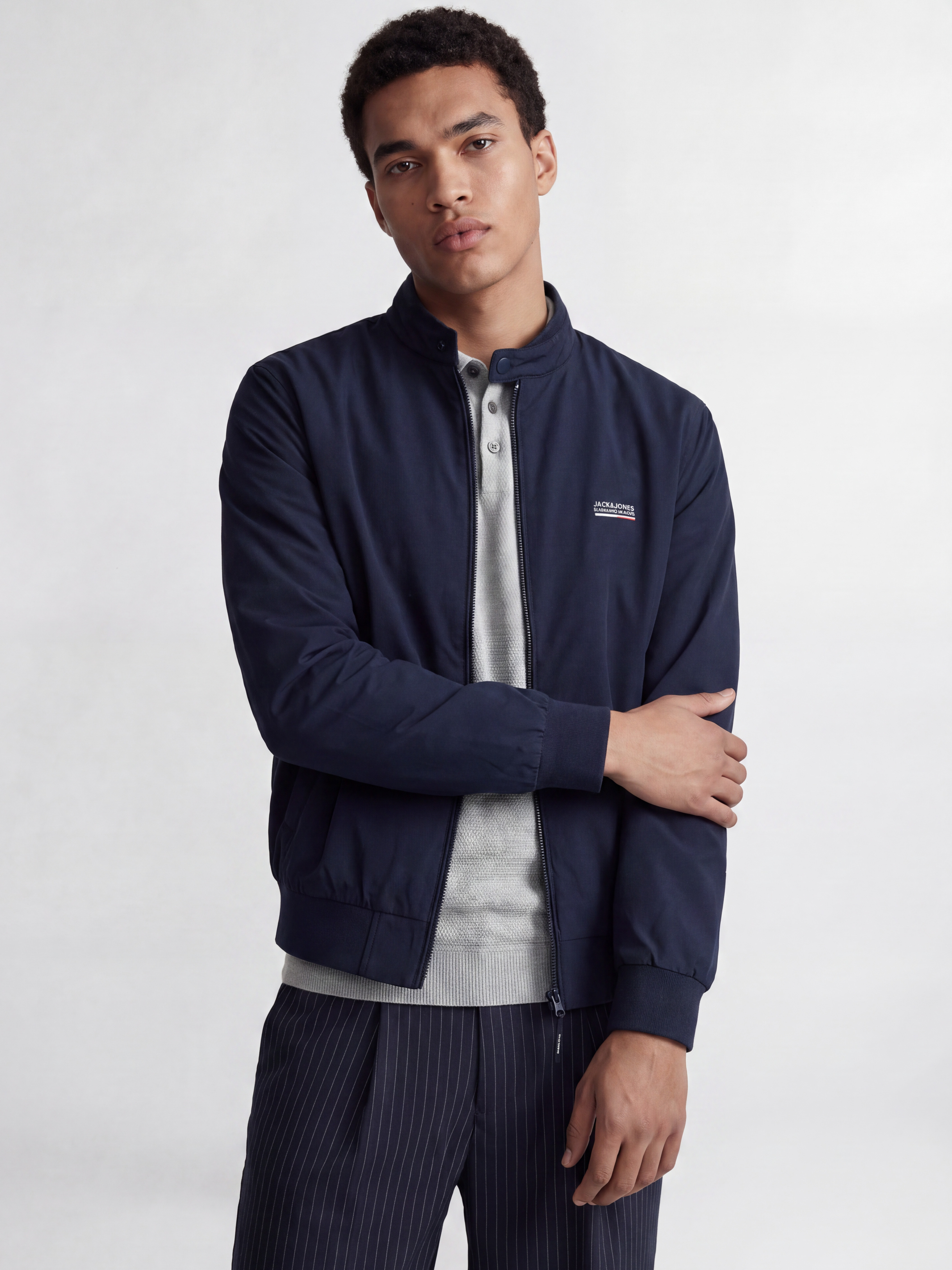 Jack & Jones Blouson "JJEBROOKLYN BOMBER SN" Kunstfaser, regular fit