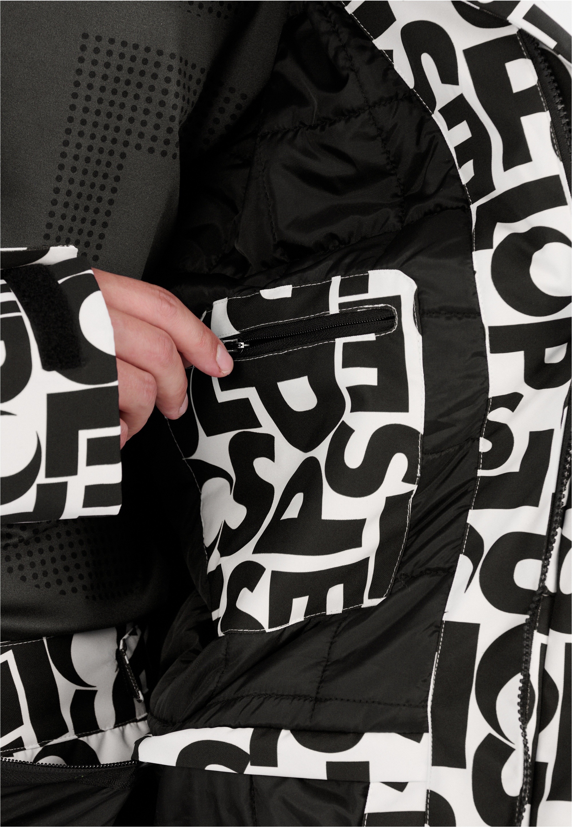 SLOPE Skijacke »Kenai« 1 Stk. tlg. Mit coolem Print und wetterfesten Eigenschaften