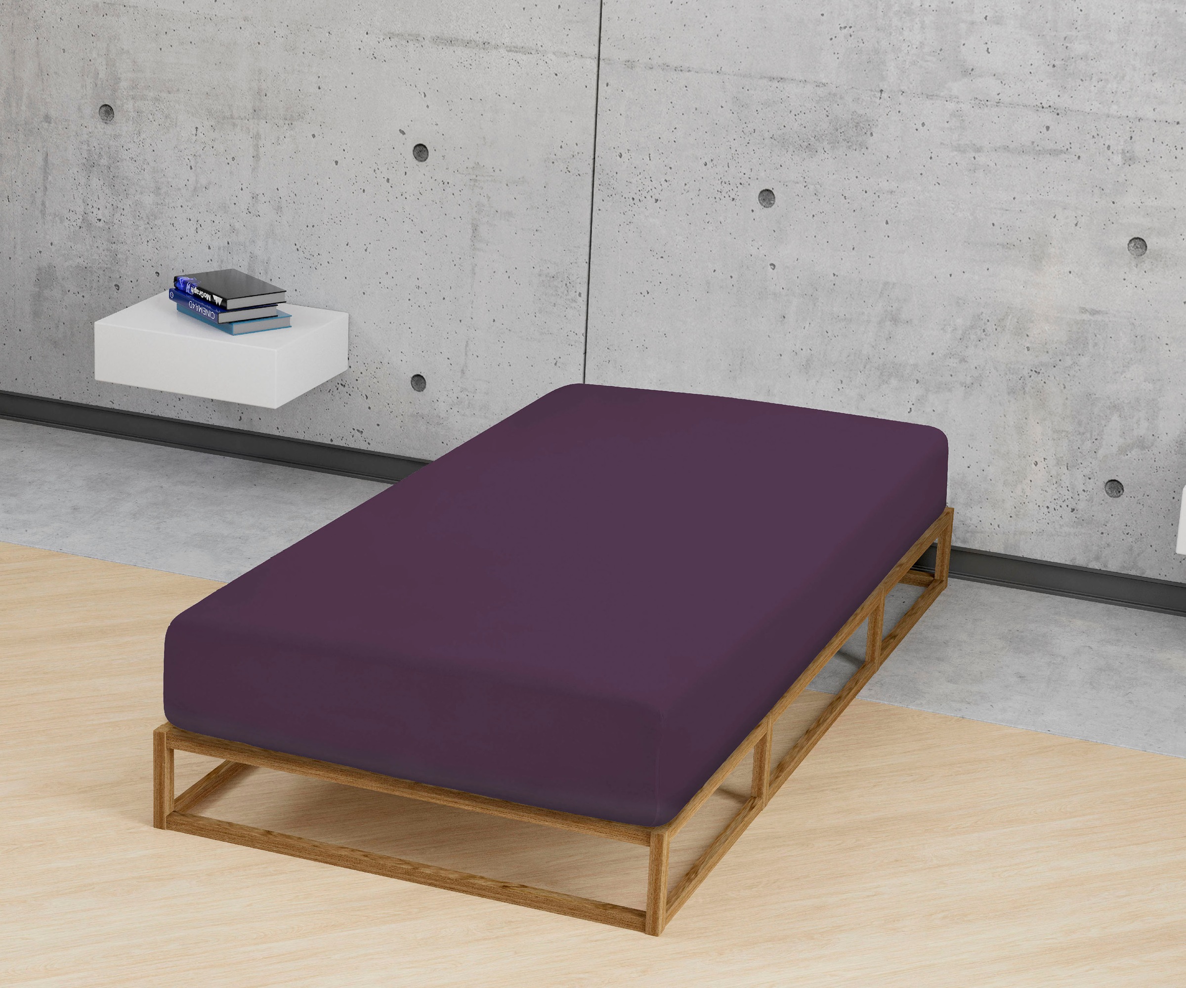 Biberna Spannbettlaken »Thea« aus Baumwolle, für Matratzen bis 25 cm Höhe, Bettlaken, Spannbetttuch