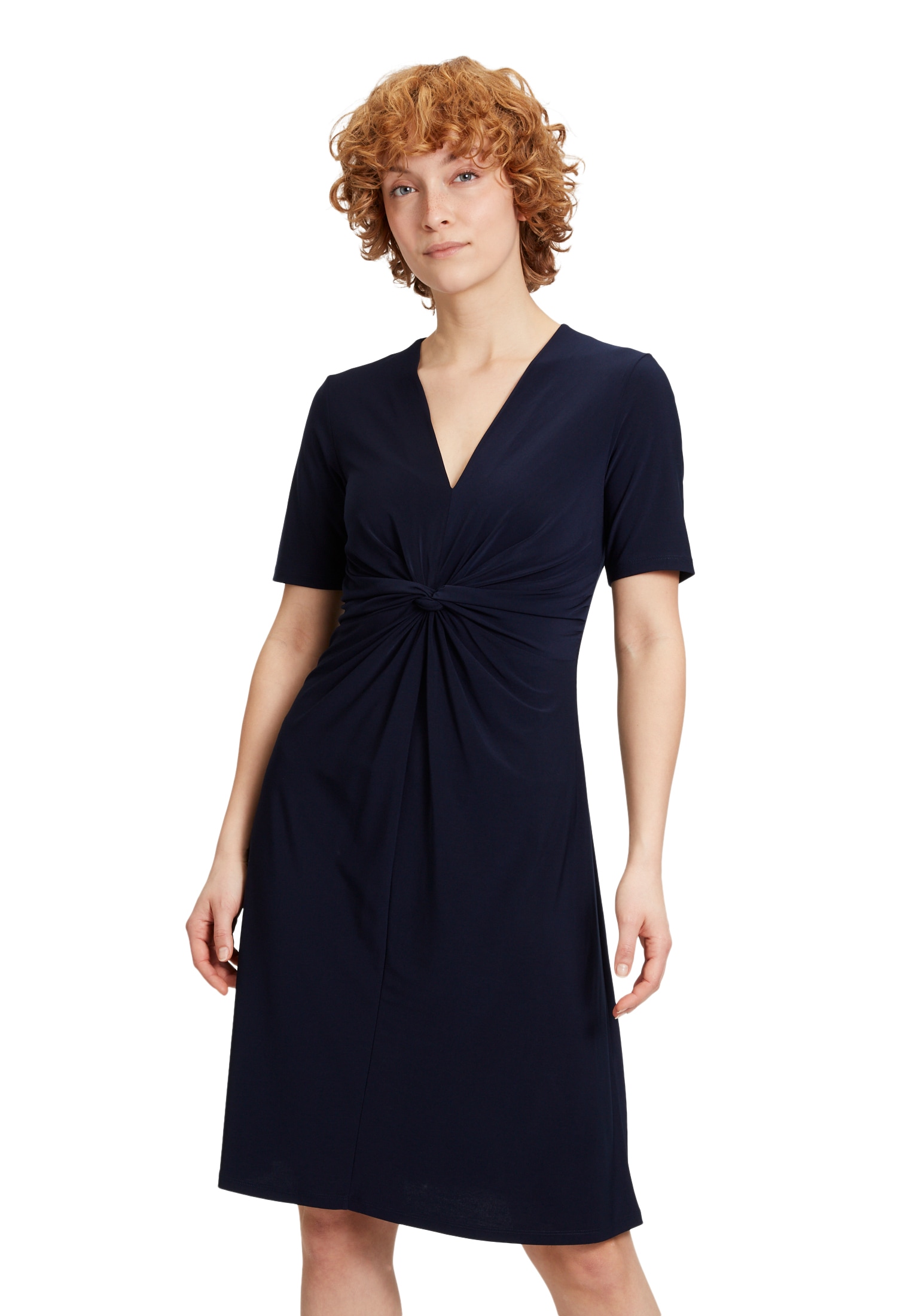 Cartoon Jerseykleid "Cartoon Damen Jerseykleid mit Raffung", Form günstig online kaufen