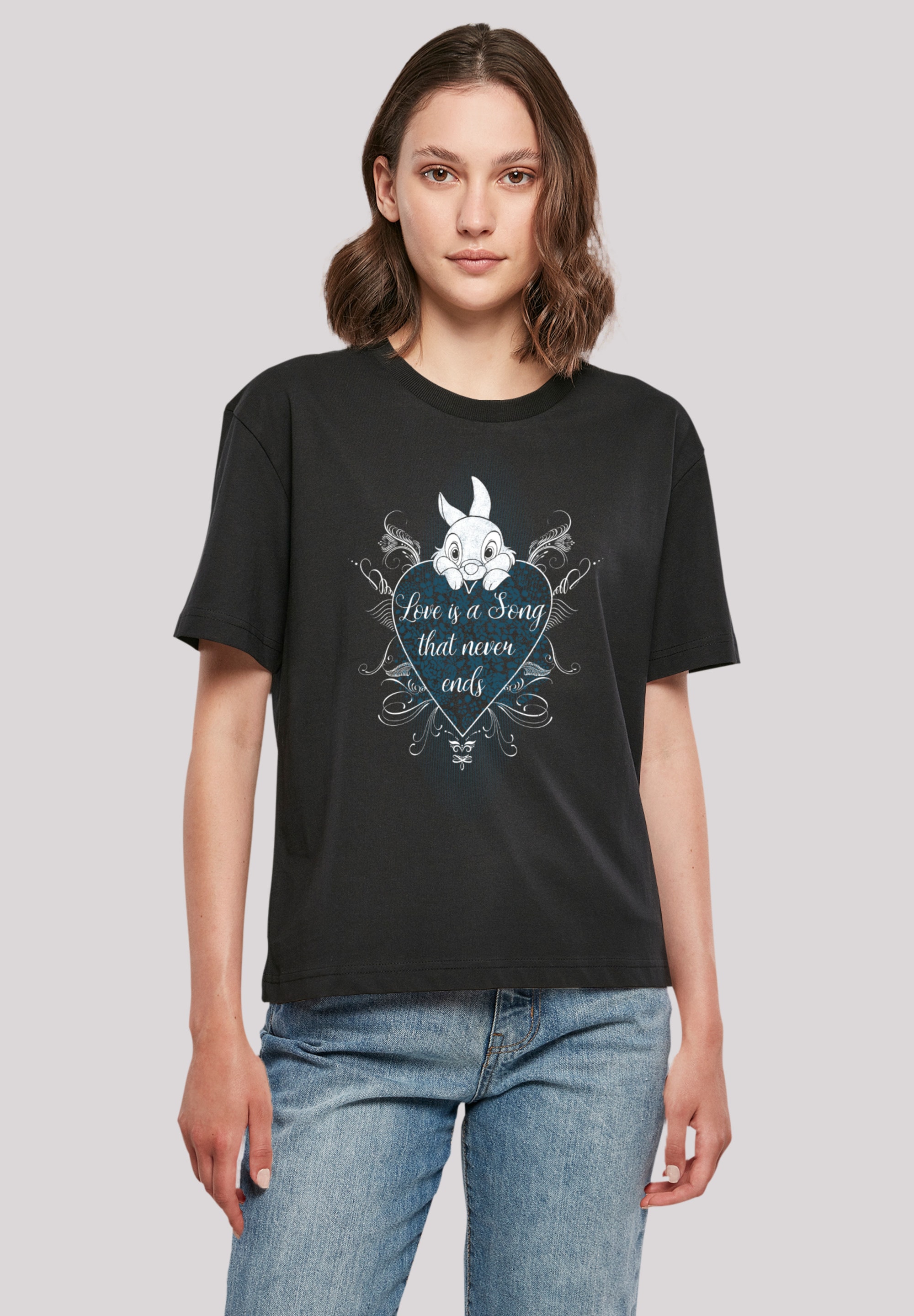 F4NT4STIC T-Shirt »Disney Bambi Klopfer Premium Song«, für Is BAUR a | Qualität Love bestellen