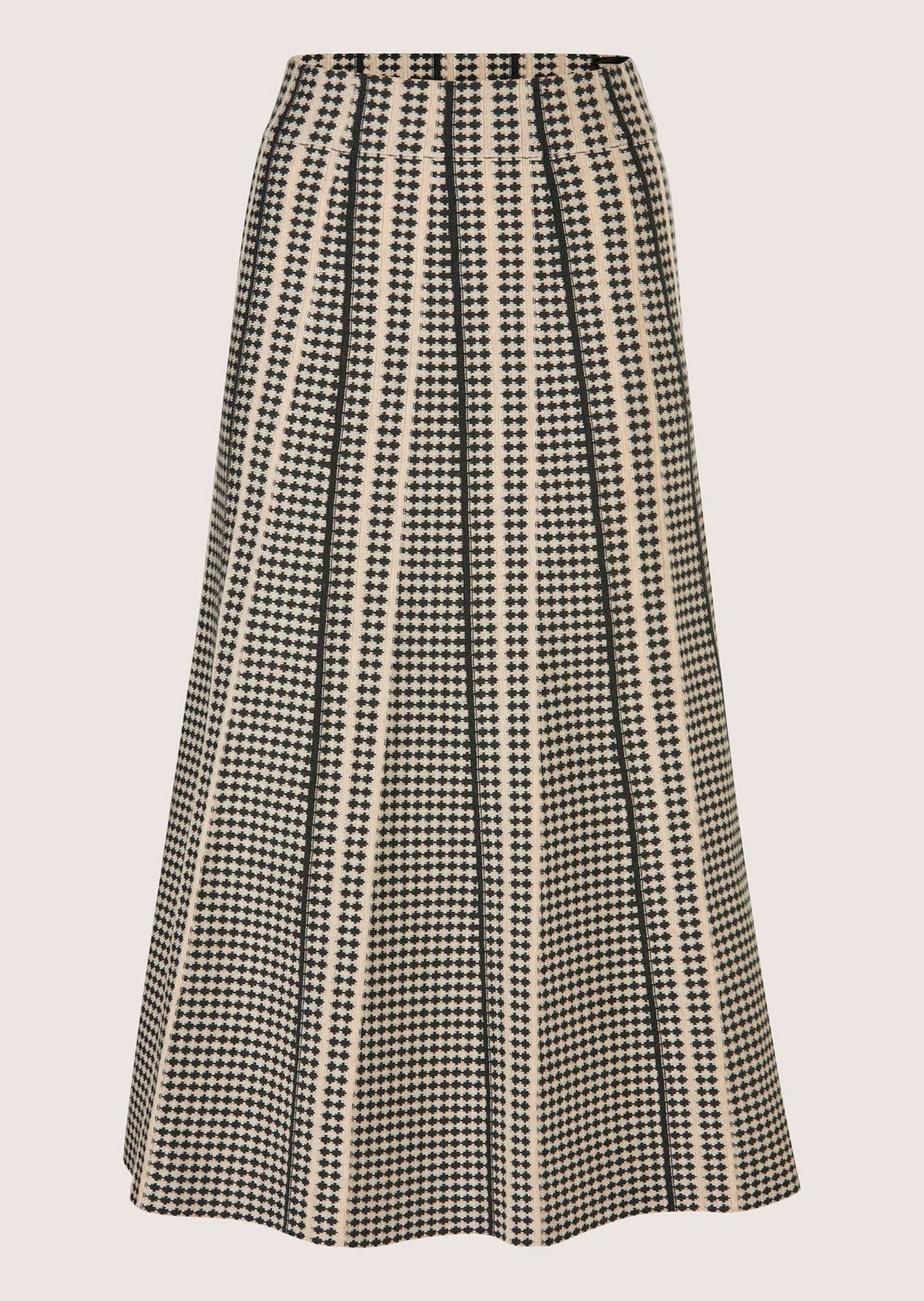 MADELEINE Midirock "Strickrock Eleganter Jacquard-Rock für kühle Tage" günstig online kaufen