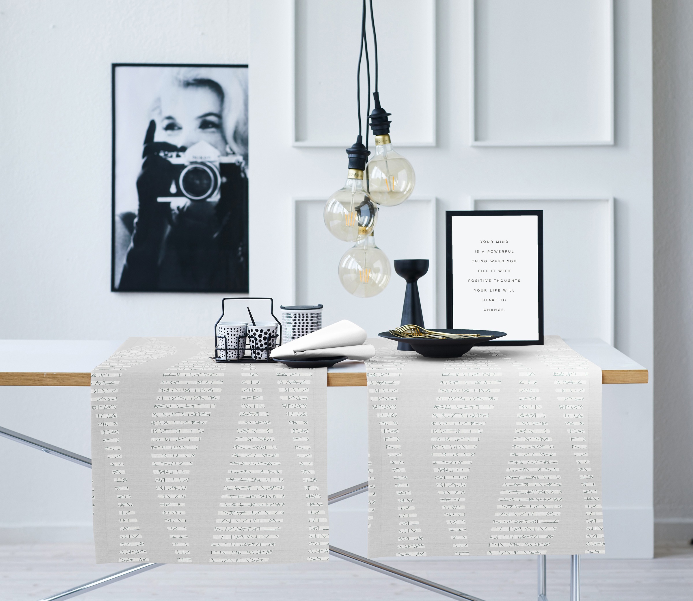 APELT Tischläufer "Vinka, LOFT STYLE, Jacquard" günstig online kaufen