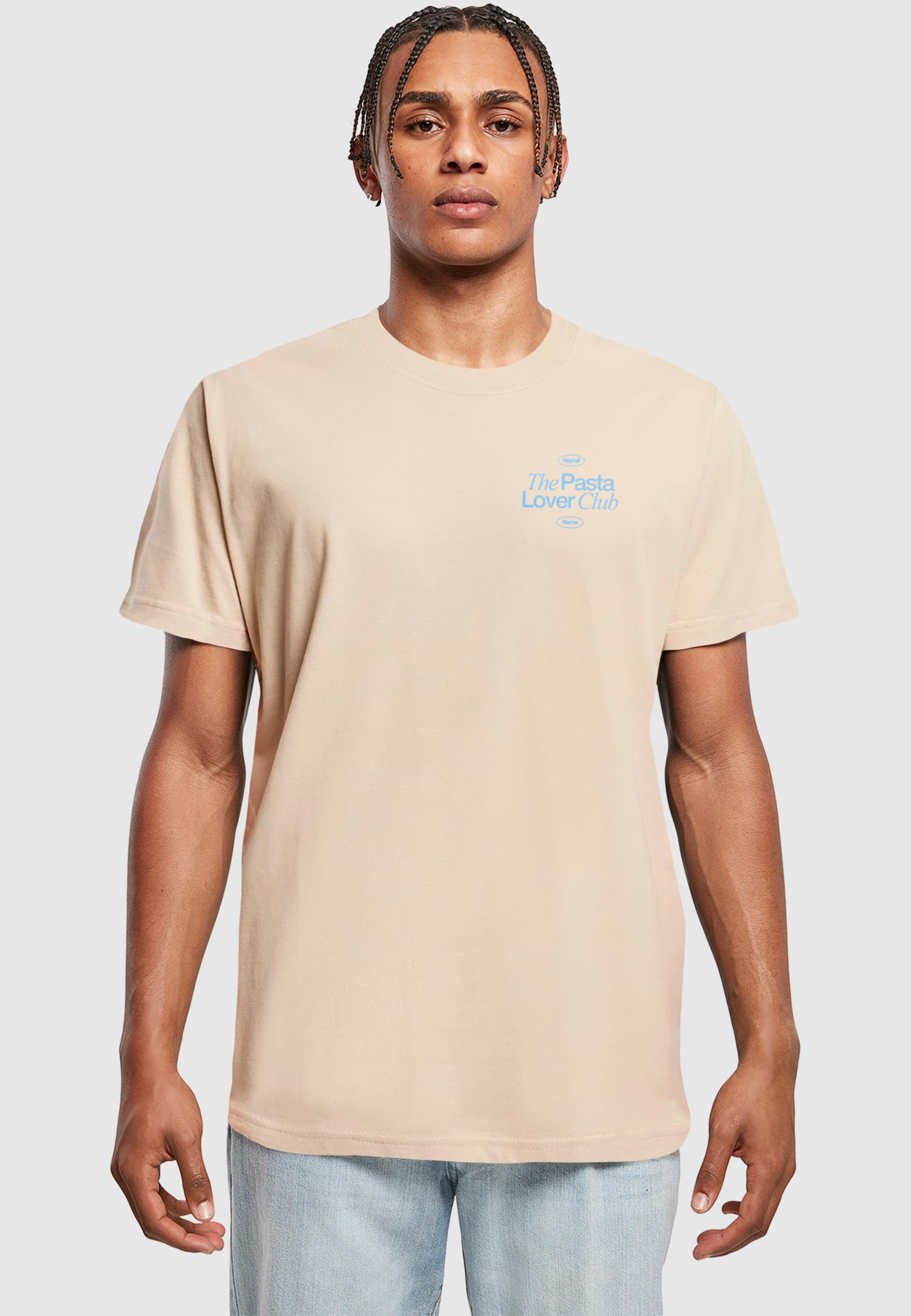 Thumbnail - MisterTee T-Shirt "MisterTee The Pasta Lover Club Tee", (1 tlg.)