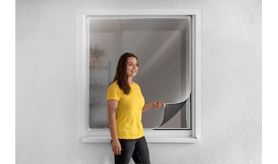 Insektenschutz-Fensterrahmen »Magnetrahmen mit reflektierendem Gewebe für Fenster«