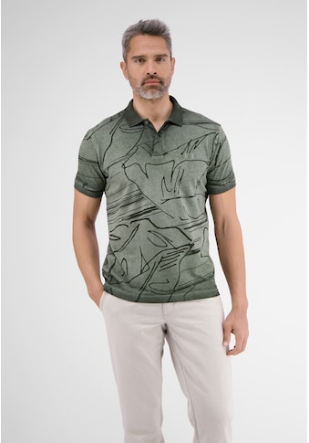 Poloshirt »LERROS Poloshirt *Floral Lines*«