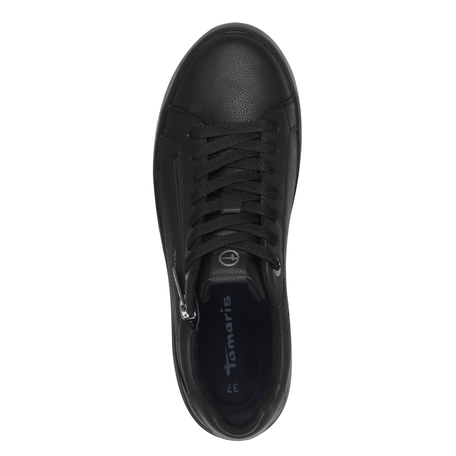 Tamaris Plateausneaker, Freizeitschuh, Halbschuh, Schnürschuh mit Ziernähten