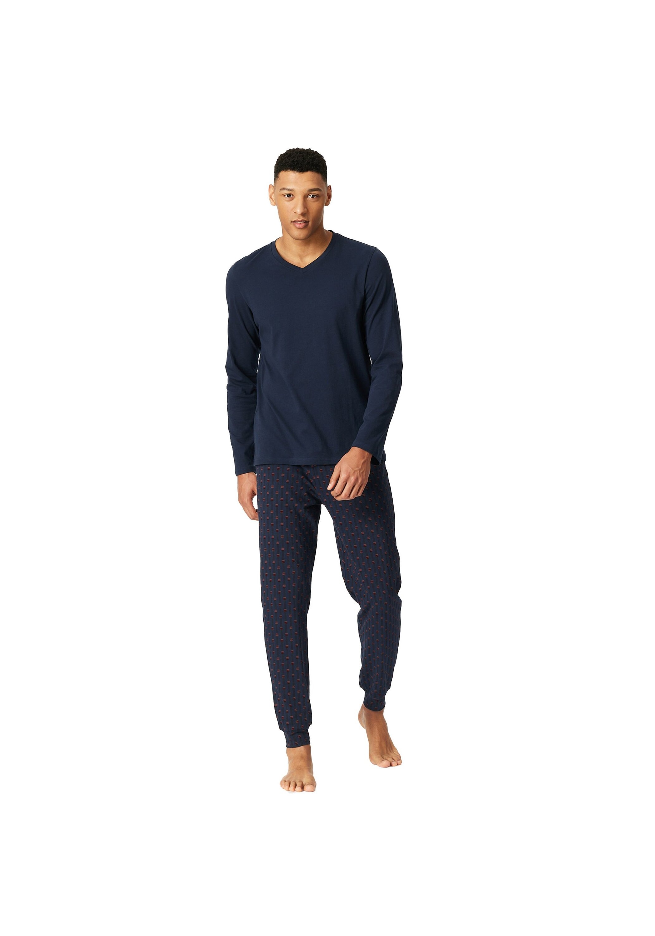 Schiesser Schlafanzug "Pyjama Casual Essentials" günstig online kaufen