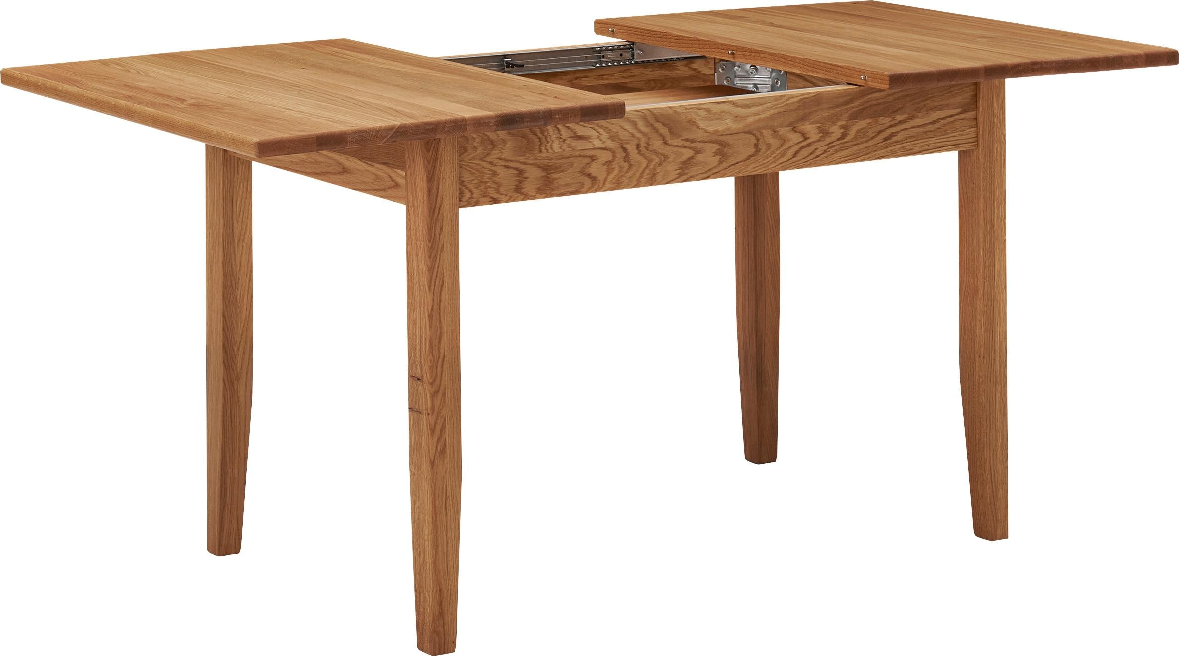 massivline&more Eckbankgruppe »Königsee«, (Set, 4 tlg.), Eckbank ist umstellbar, Eckbank mit Truhe, mit Auszug 120 (160) cm