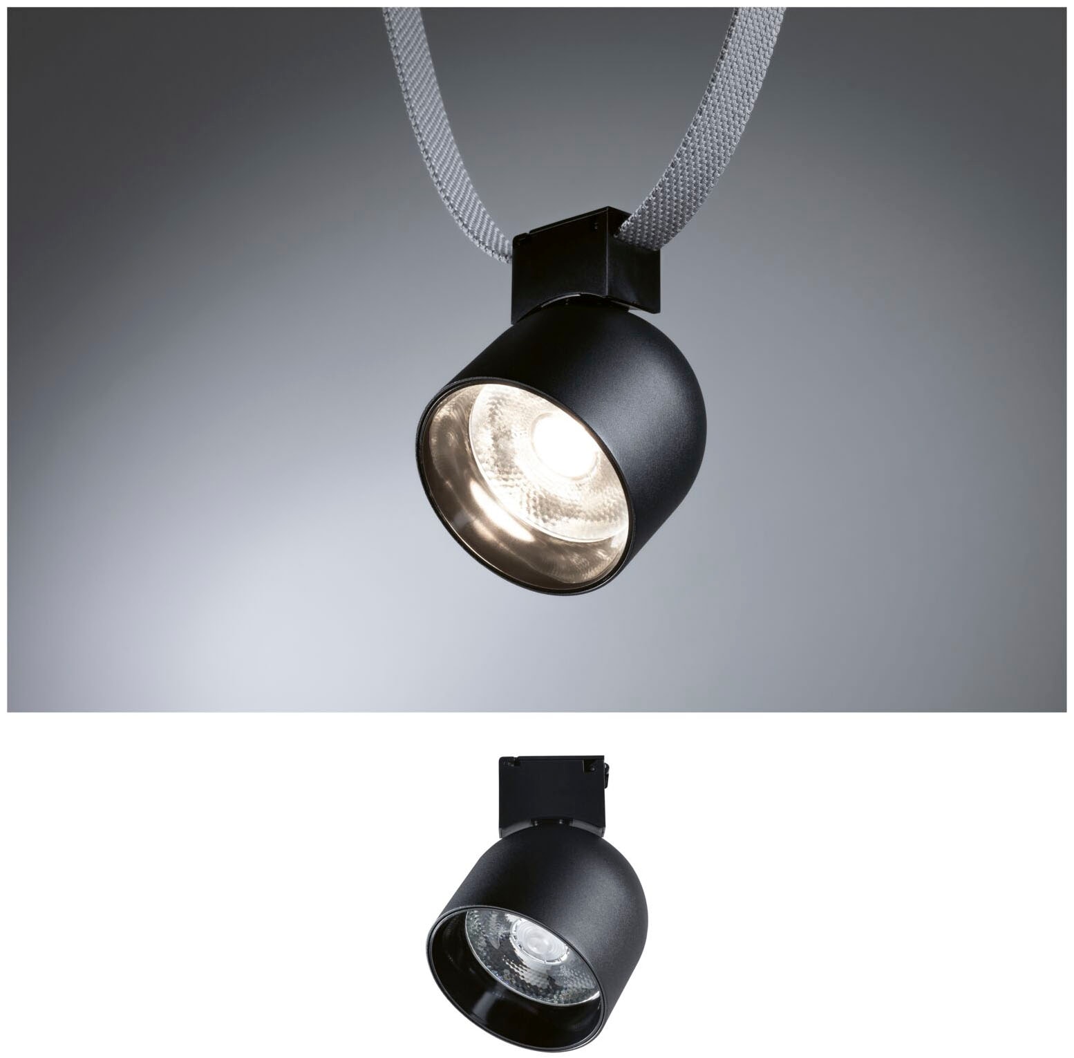Paulmann Hängeleuchte »ULine Spot Ronde 85mm 7W Schwarz«, 1 flammig