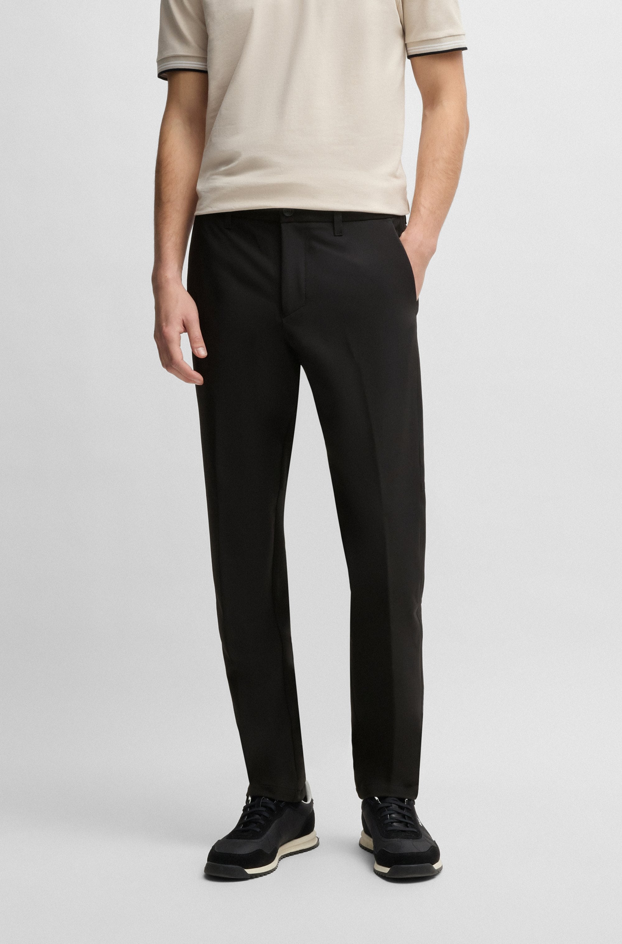 BOSS GREEN "T Commuter-Slim" in schmaler Passform günstig online kaufen