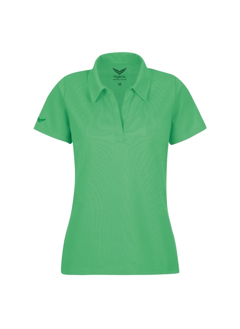 Poloshirt »TRIGEMA Poloshirt ohne Knopfleiste«