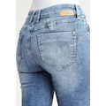 GANG Skinny-fit-Jeans »94MARISSA«, mit modischer V-Passe vorn & hinten