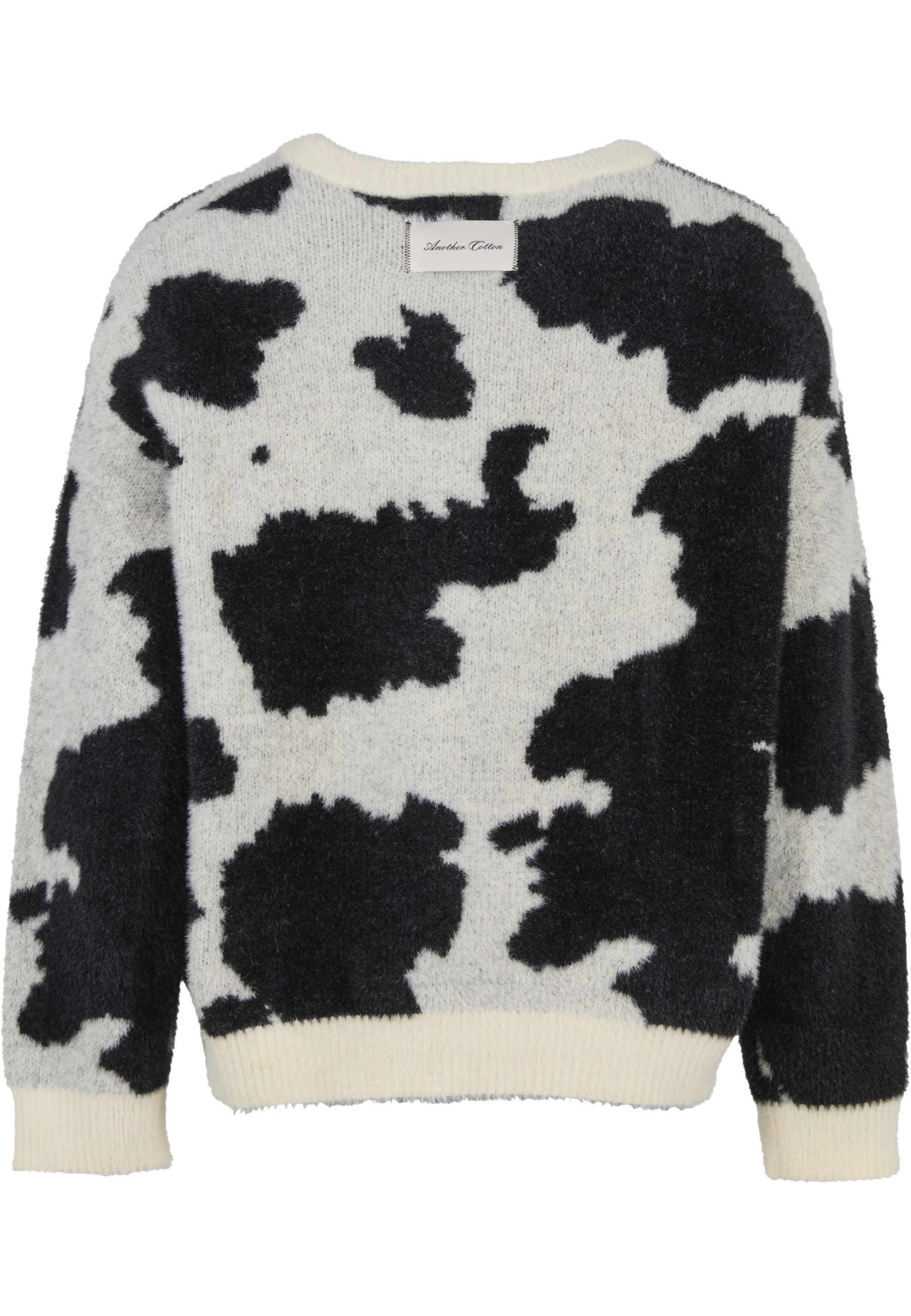 Another Cotton Lab Fleecepullover »Another Cotton Lab Another Cow Knit Sweater«, 1
