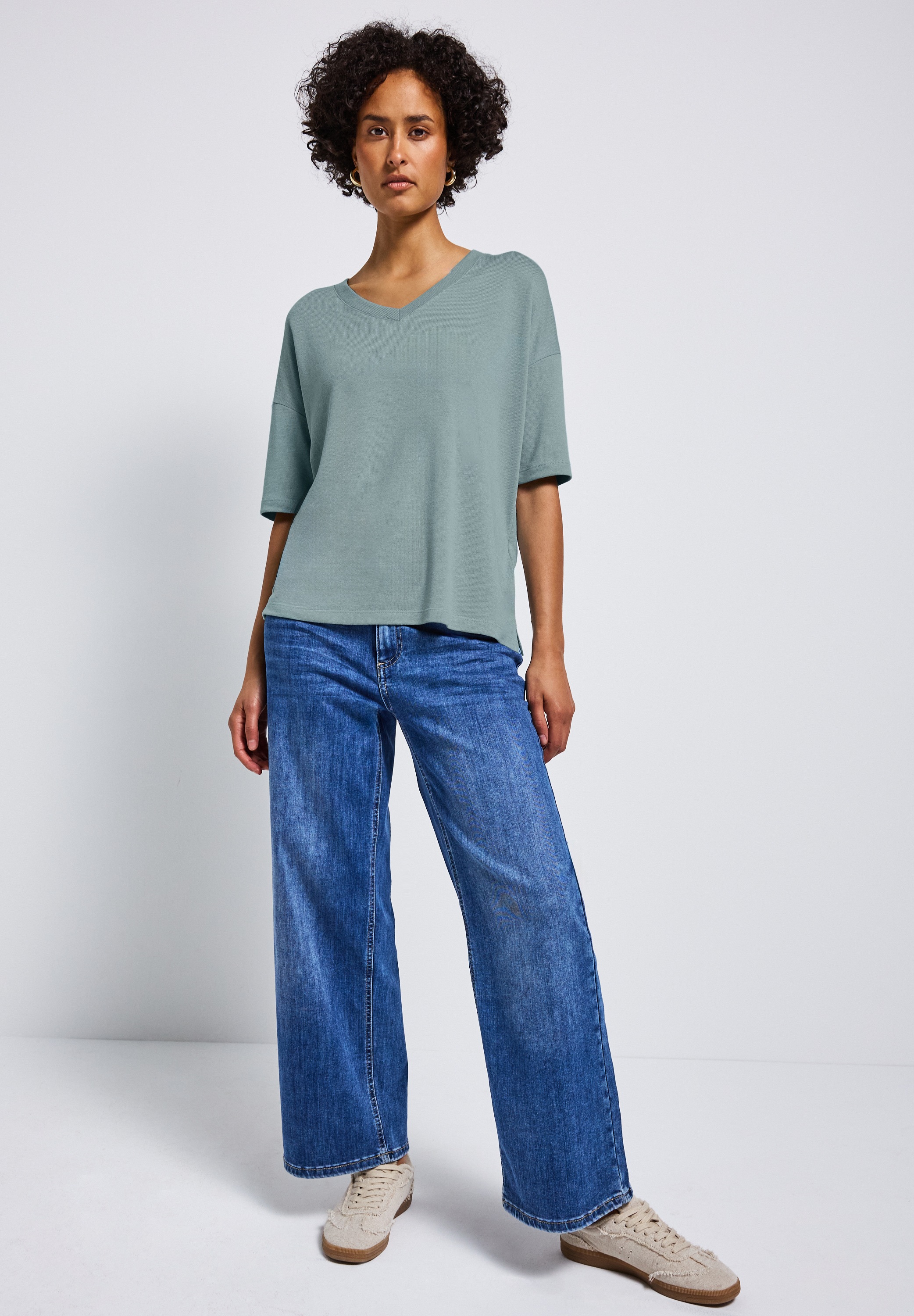 STREET ONE T-Shirt, aus softer Viskose