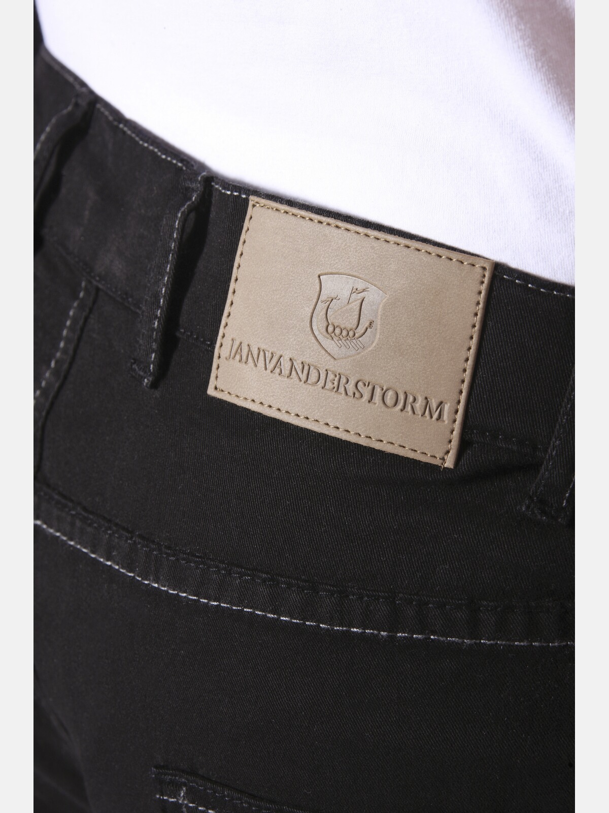 Jan Vanderstorm 5-Pocket-Hose »Tiefbundhose SKANNI«, (1 tlg.)