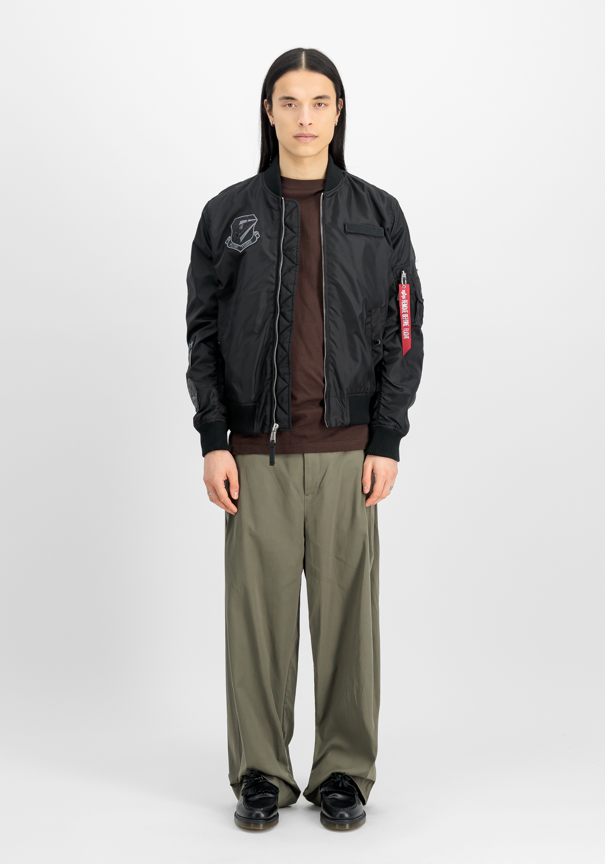 Thumbnail - Alpha Industries Bomberjacke "MA-1 TT Flying Tigers Light"