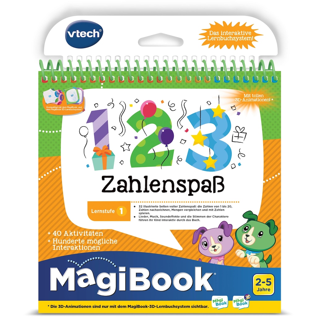 Vtech® Buch »MagiBook Lernstufe 1 - Zahlenspaß«