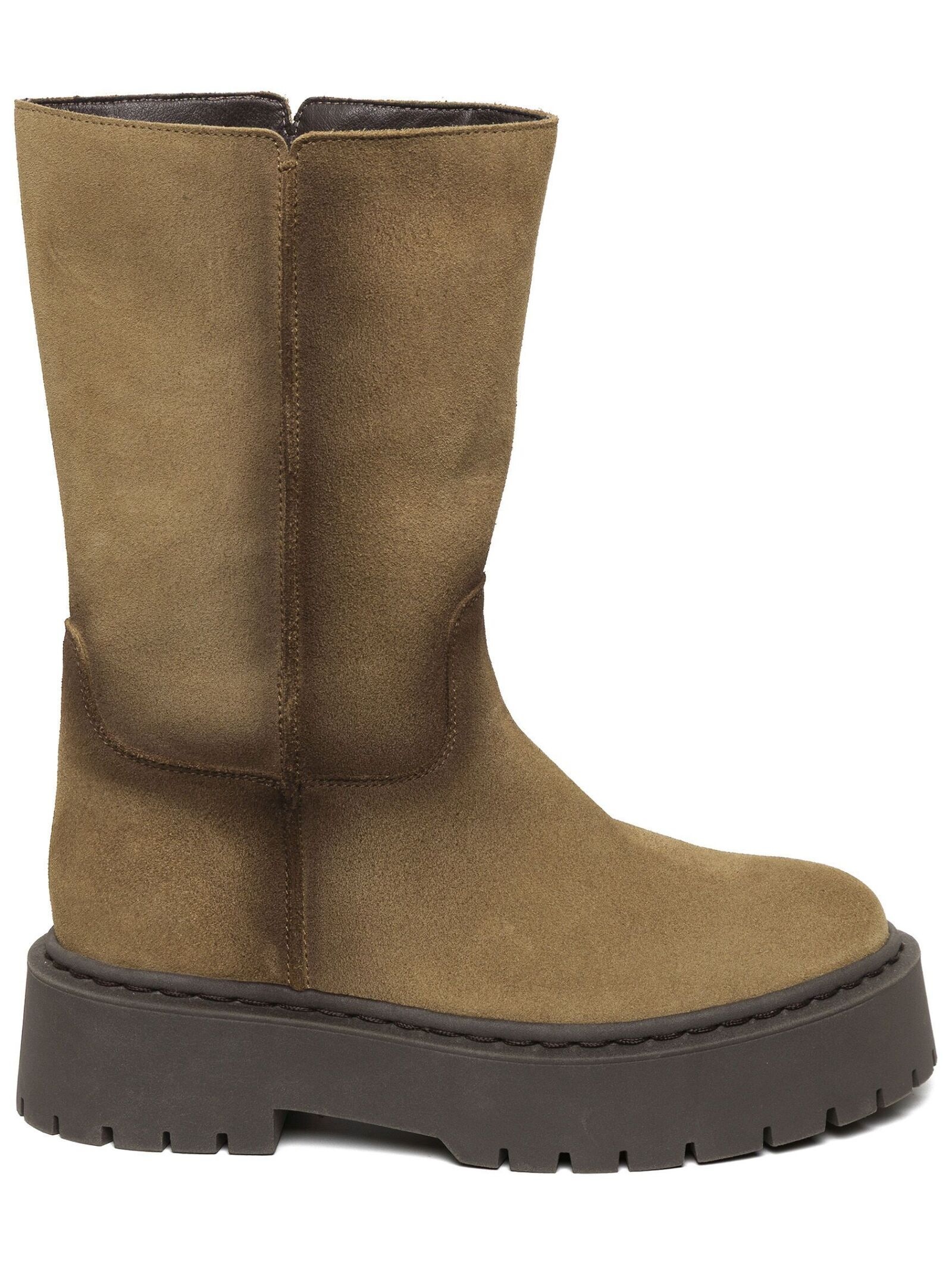 STEVE MADDEN Plateaustiefel »STEVE MADDEN Stiefel Veloursleder«