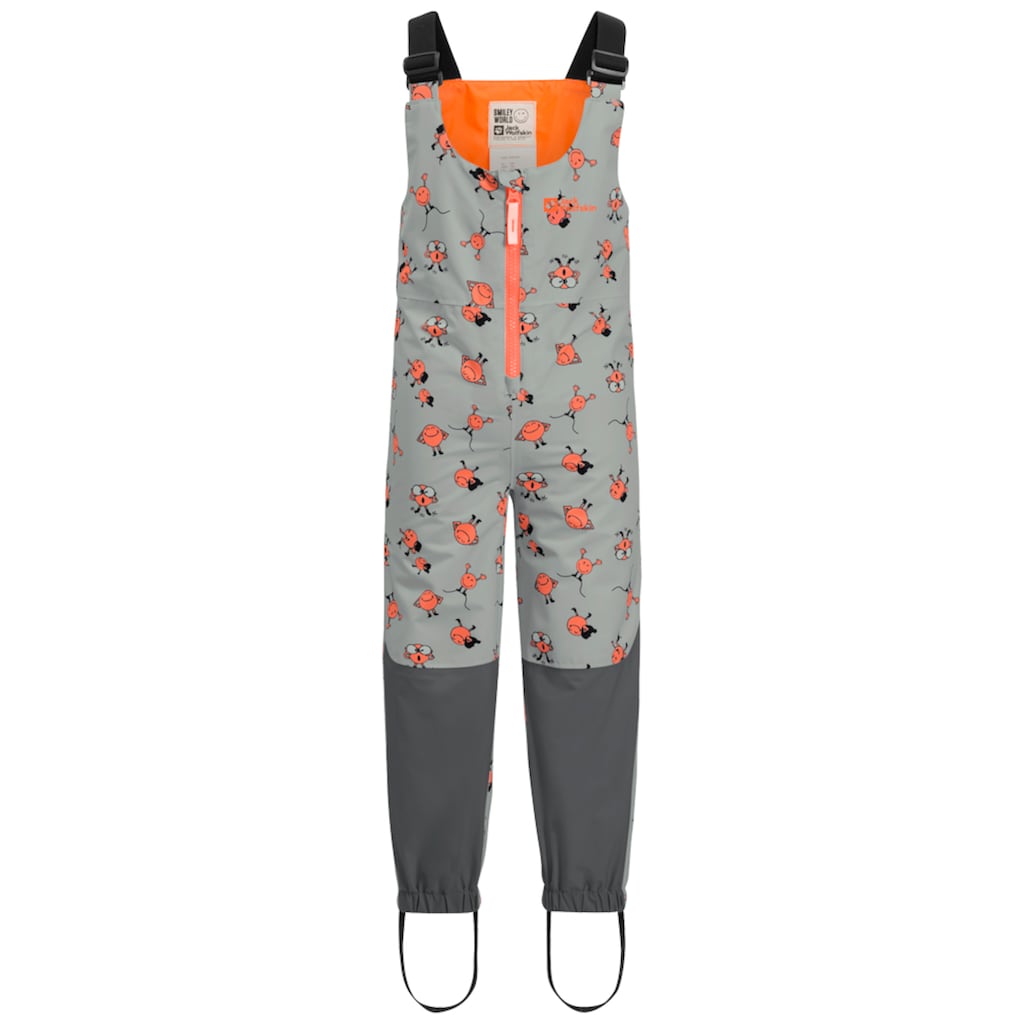 Jack Wolfskin Regenlatzhose »SMILEYWORLD 2L AOP BIB K«