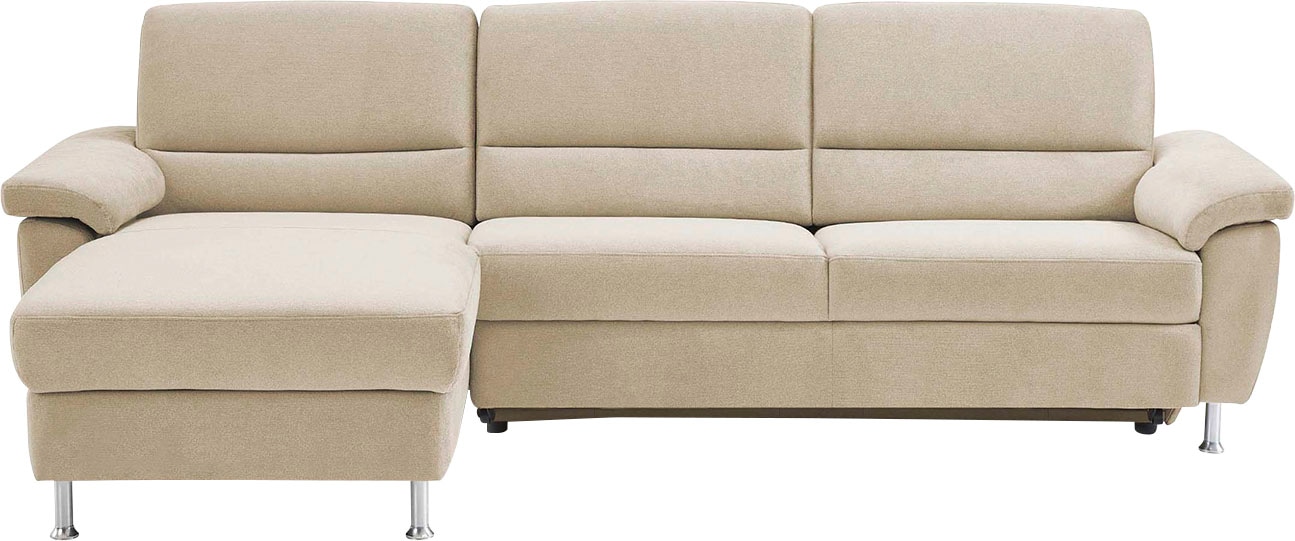 CALIZZA INTERIORS Ecksofa "Onyx L-Form", Recamiere links oder rechts, wahlw günstig online kaufen