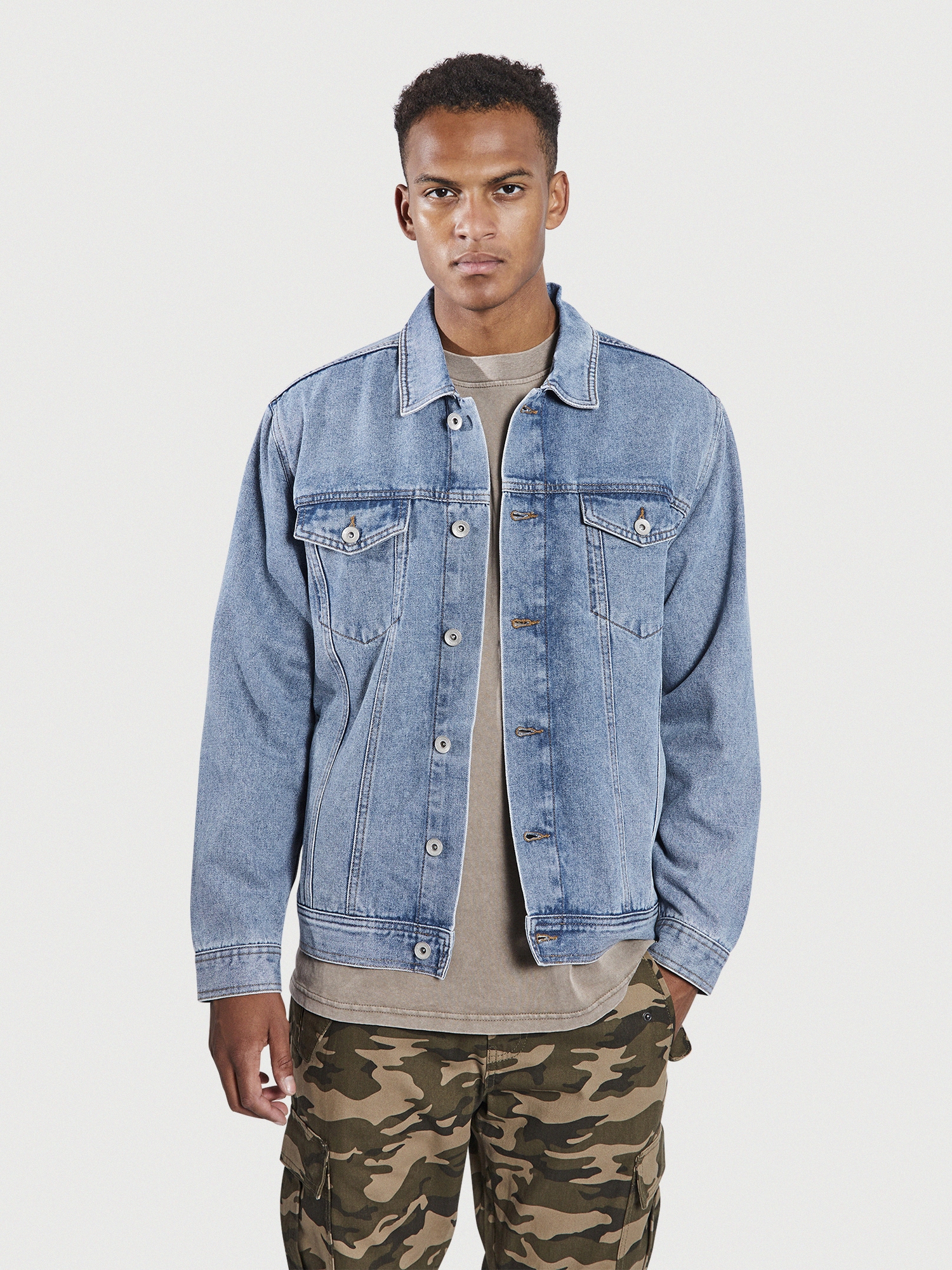 REDEFINED REBEL Funktionsjacke "Redefined Rebel Jacket Duncan Denim" günstig online kaufen
