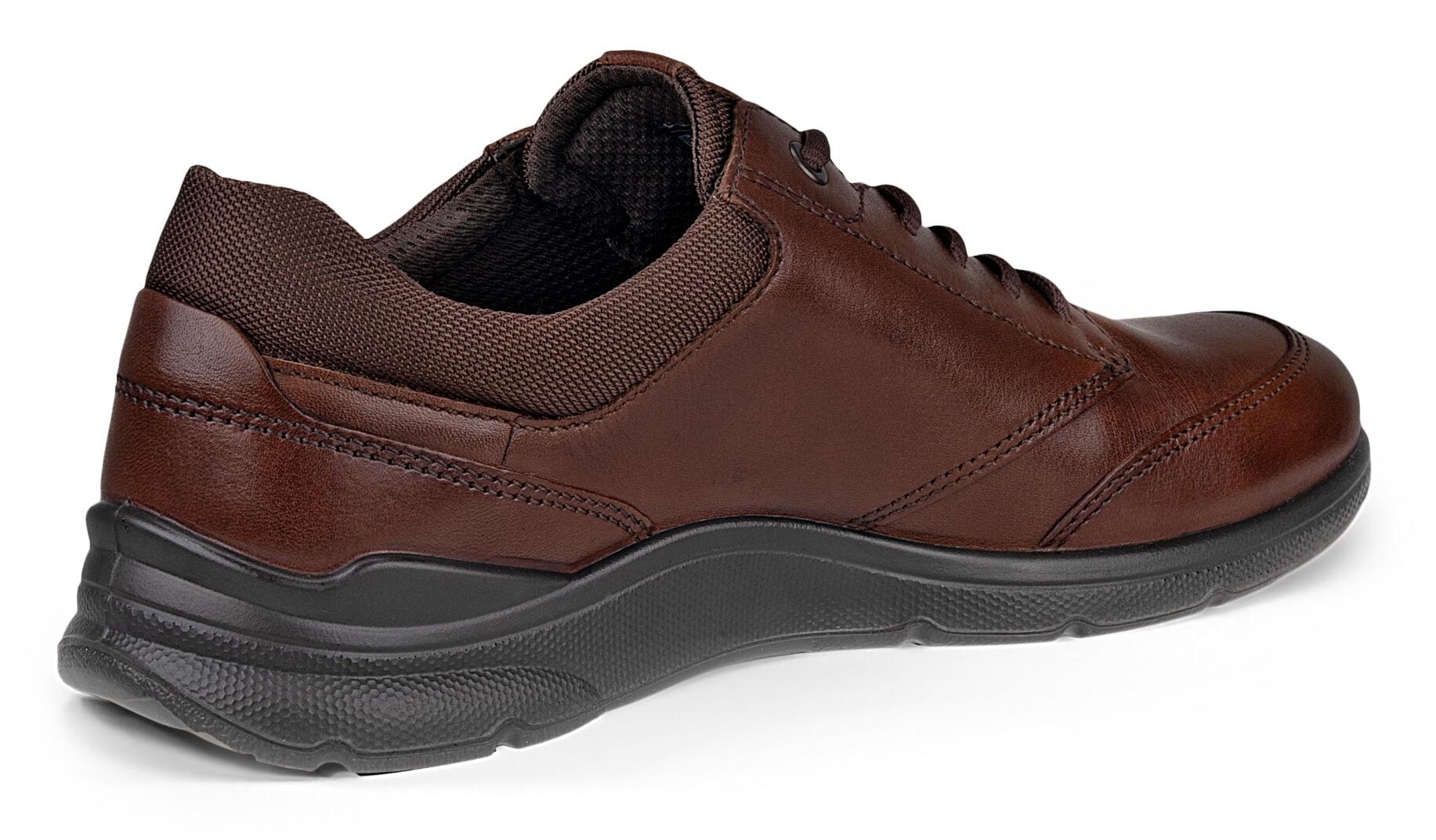 Ecco Schnürschuh »Irving«, Freizeitschuh, Halbschuh, Schnürschuh mit gepolstertem Schaftrand