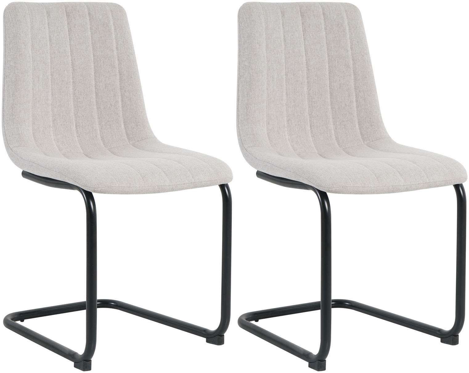 Möbilia Freischwinger (Set) 2 Stk.mit Freischwingergestell günstig online kaufen