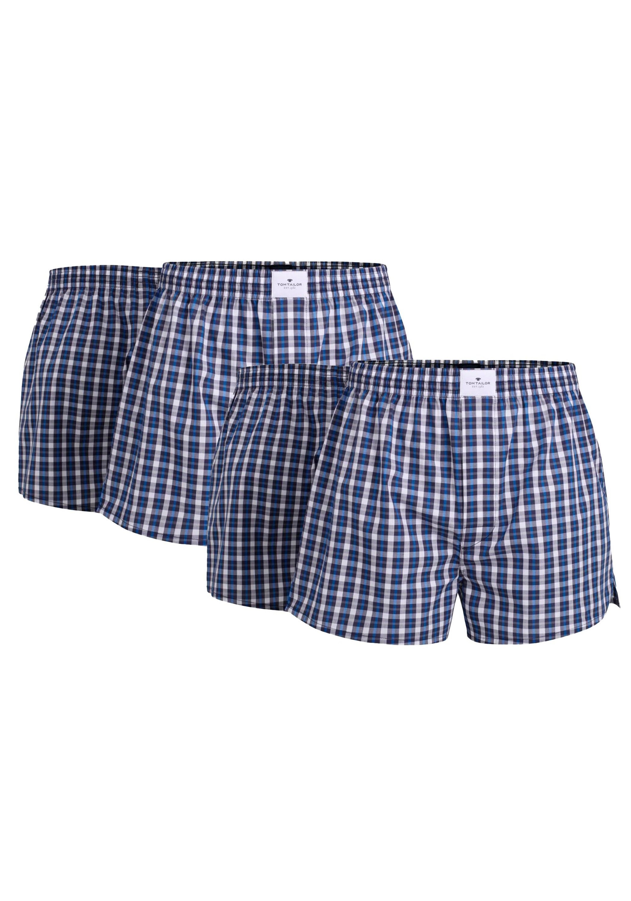 Tom Tailor Webboxer "Web-Boxershorts 4er Pack"