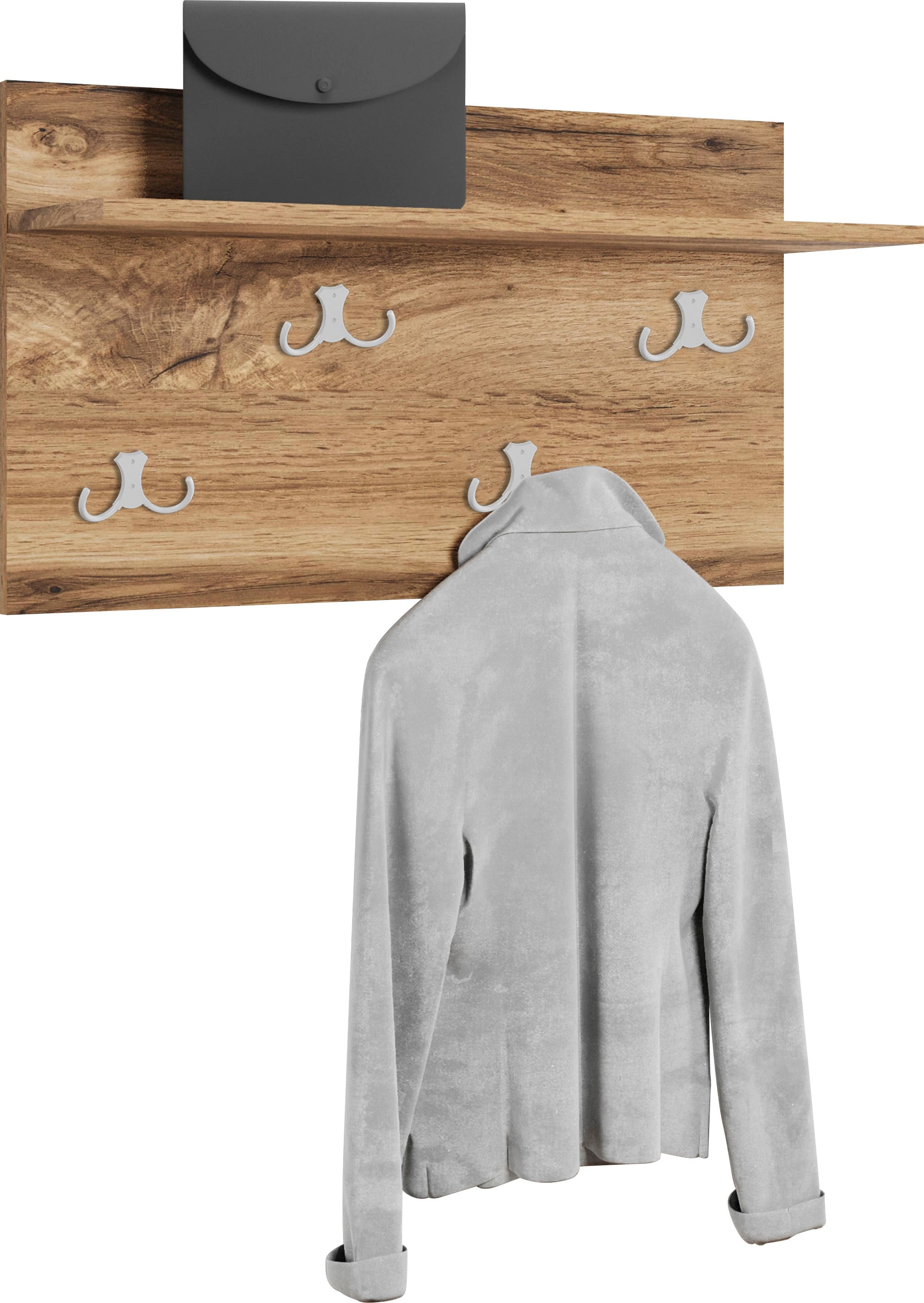 INOSIGN Garderobenpaneel "Paris" 1 Stk. tlg. Praktische Wandgarderobe mit D günstig online kaufen