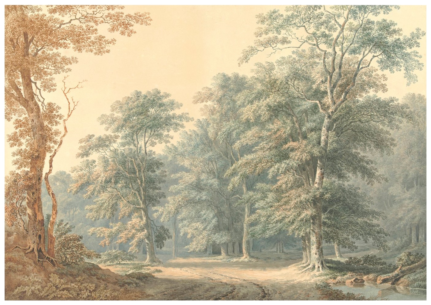 Fototapete "Valley", B/L: 4mm x 2,8mm, grün, ART FOR THE HOME, Schlafzimmer, Tapeten, 280x400 cm