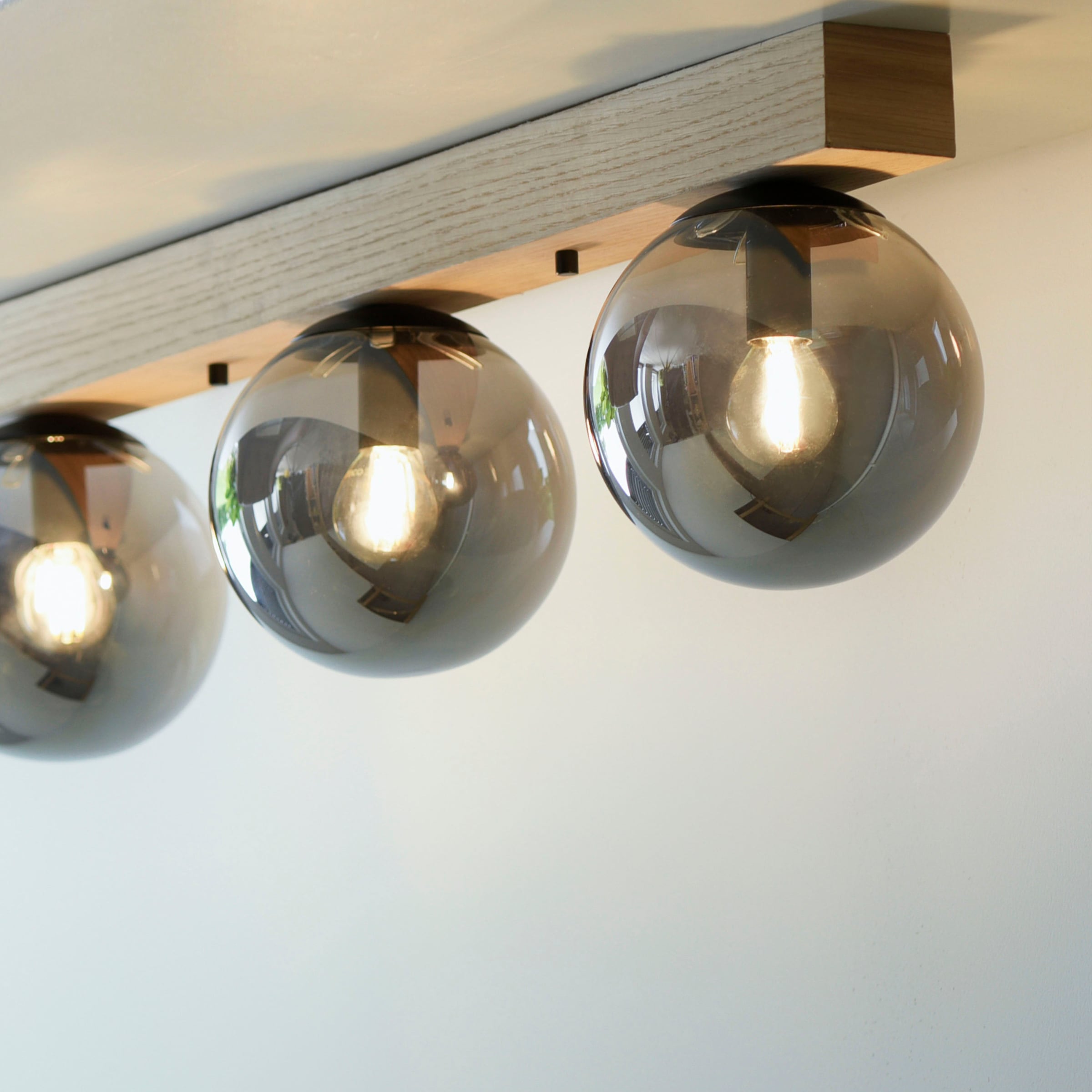JUST LIGHT Deckenleuchte »GREEN WIDO«, 3 flammig, Leuchtmittel E14 | ohne Leuchtmittel