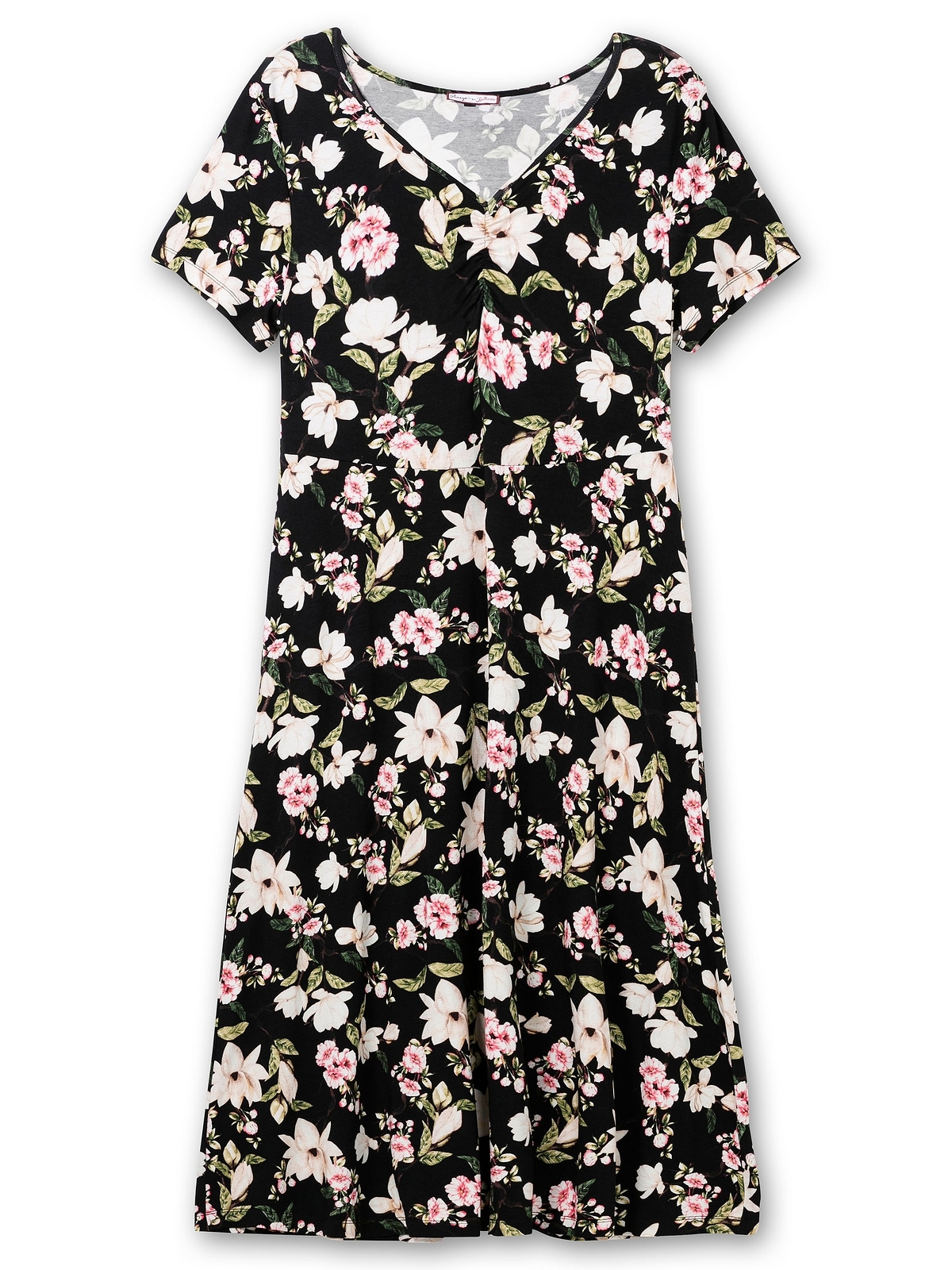 sheego by Joe Browns Jerseykleid »Große Größen«, in Midilänge, mit Blumendruck