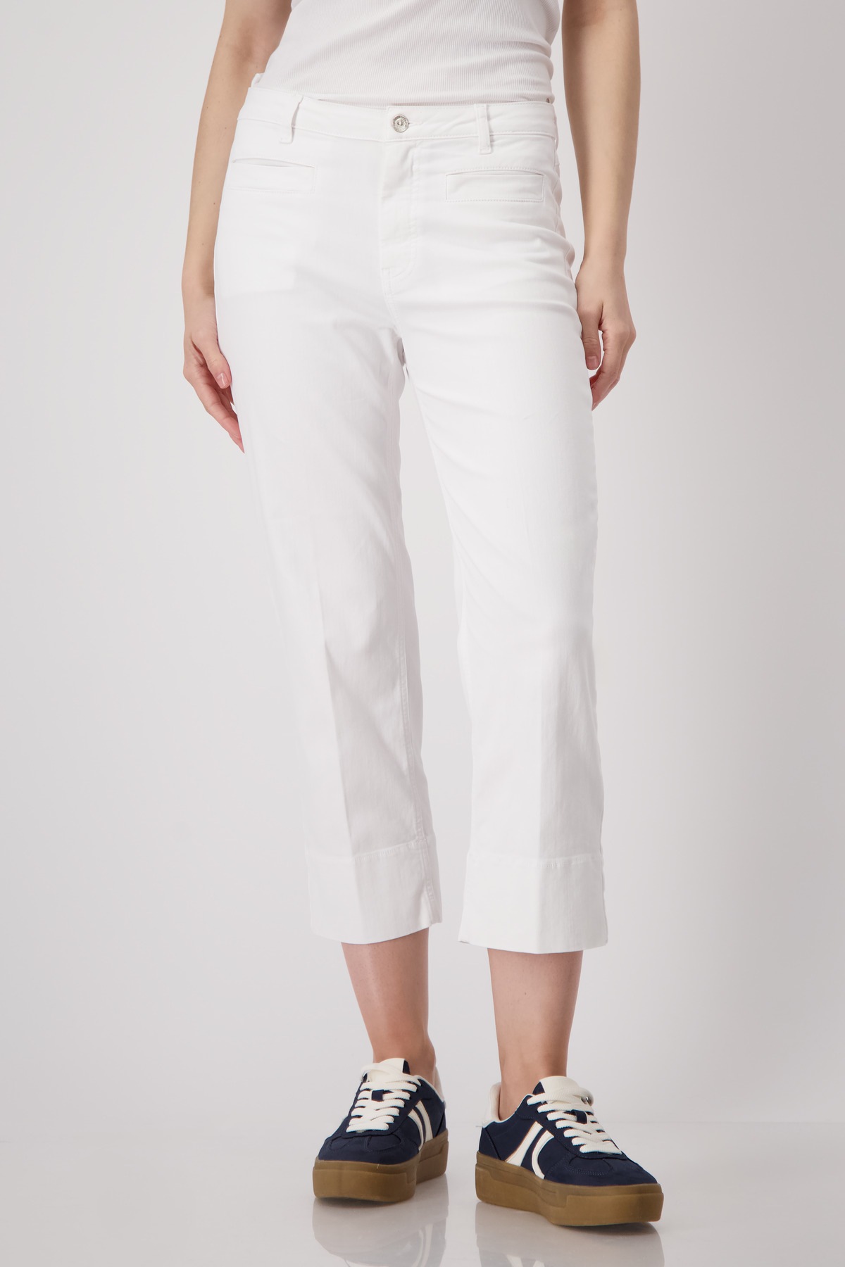 Monari 7/8-Jeans "Hose Jeans 64cm", Mit Rundhalsausschnitt günstig online kaufen