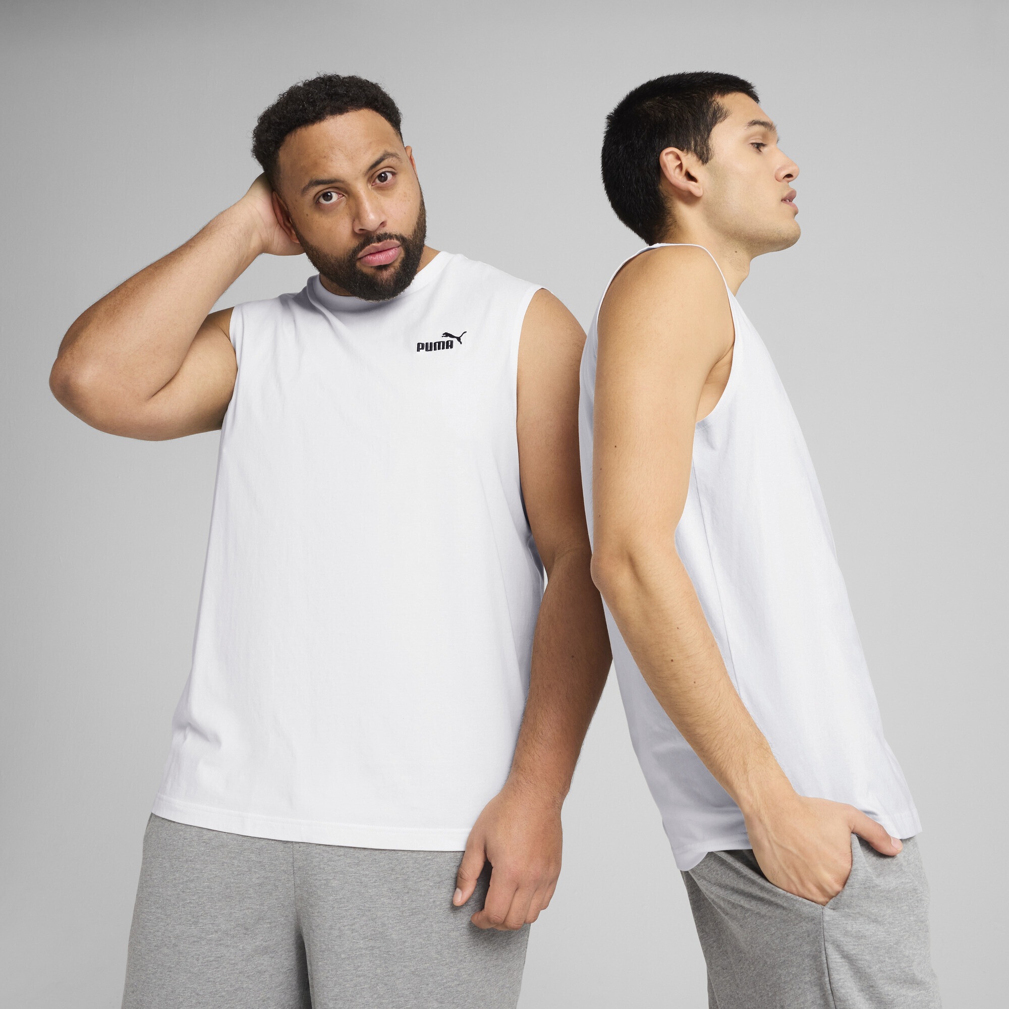 PUMA T-Shirt »Essentials No. 1 Logo Ärmelloses T-Shirt Herren«